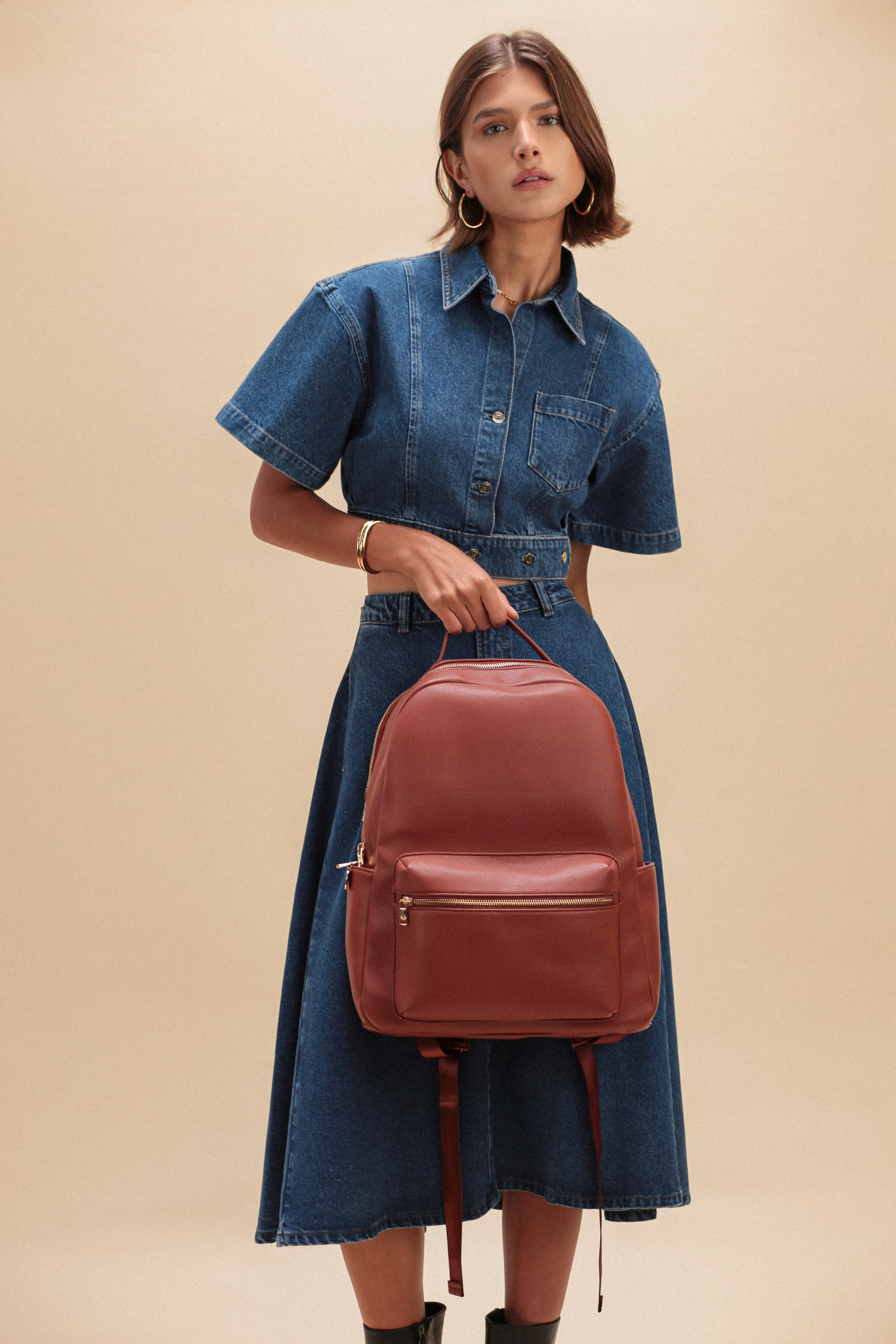 Backpack - Walnut Pebble