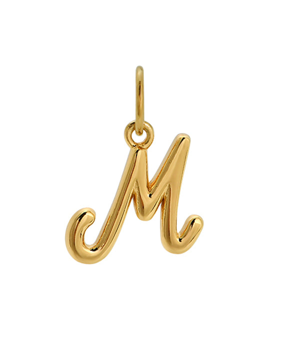 M Cursive Charm - Sample