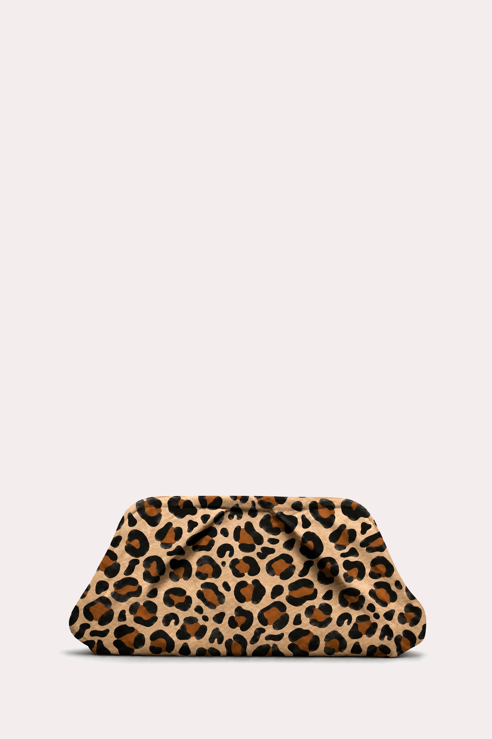 Leopard Print - Frame Clutch