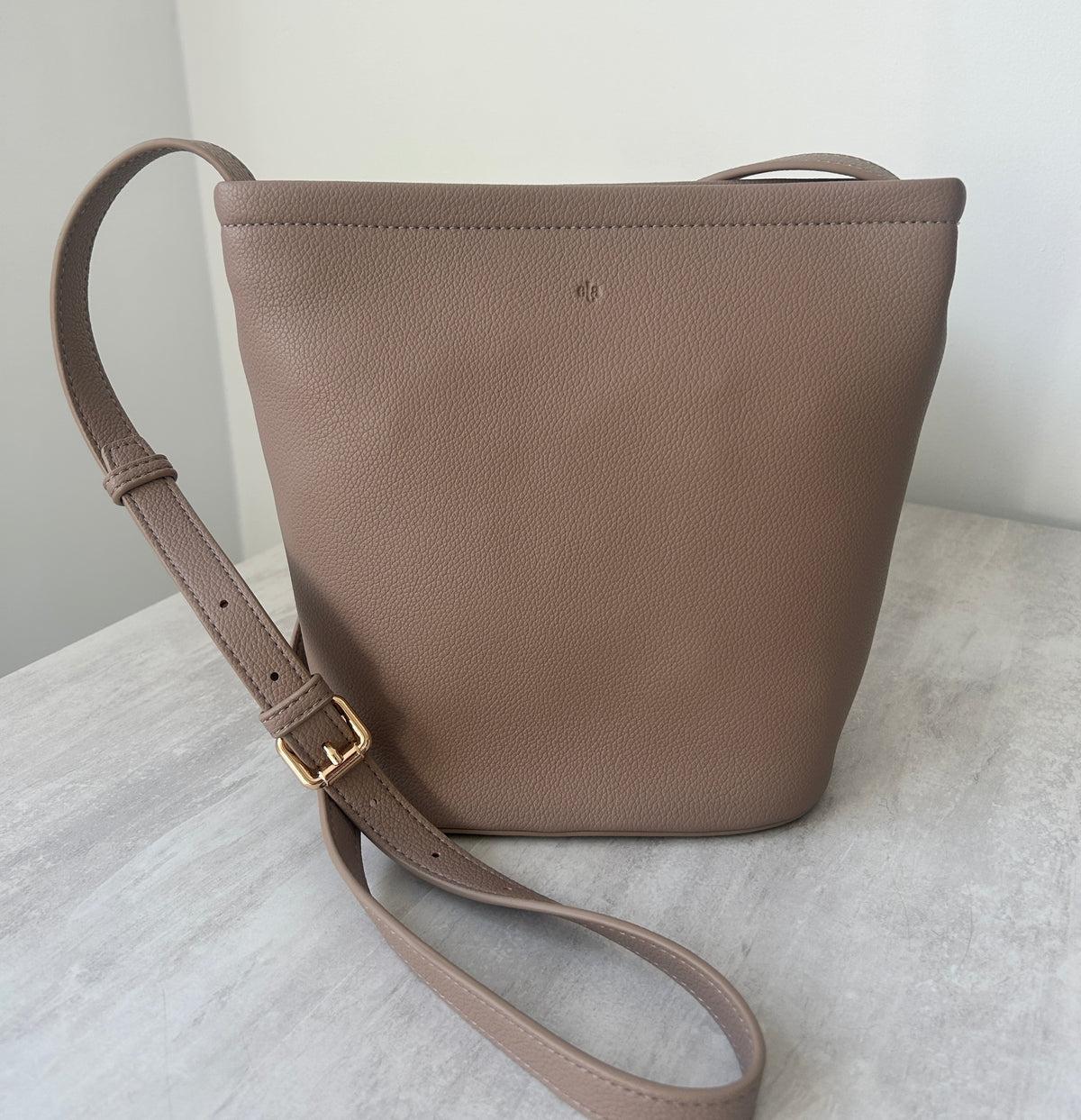 Bucket Bag - Taupe (showroom sample)