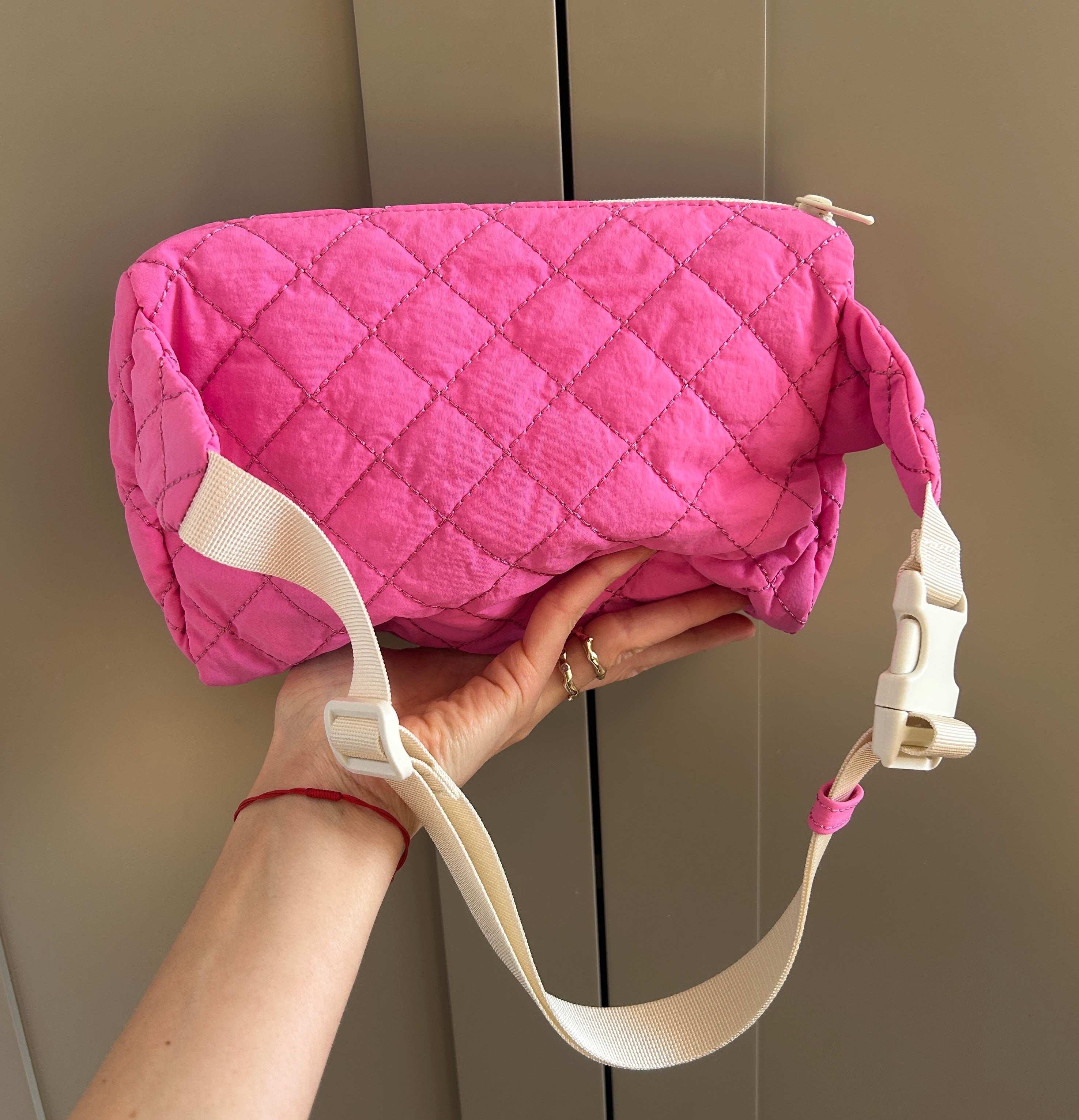 Kids Colour Block Fanny Pack - Pink (studio sample)