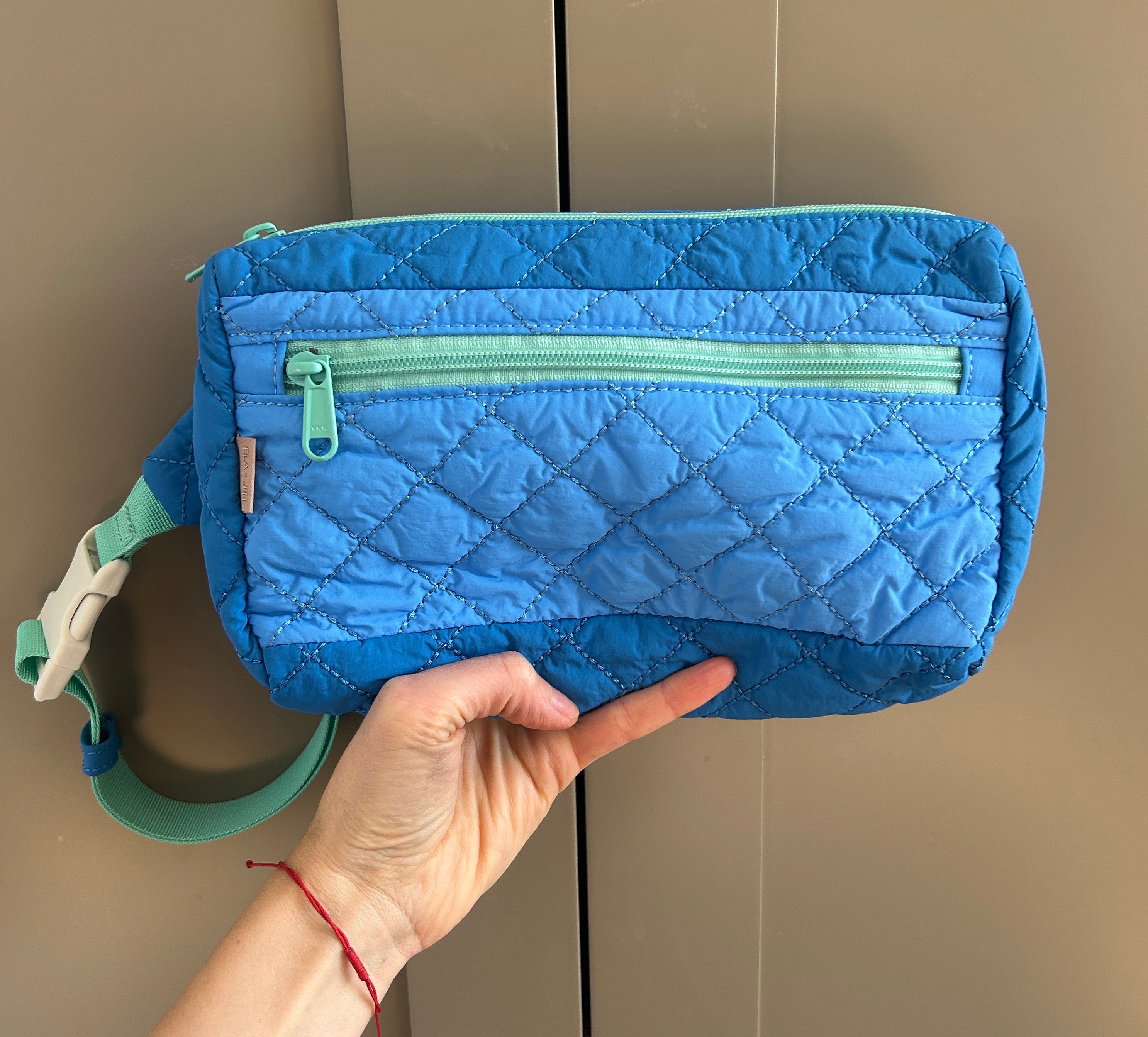 Kids Colour Block Fanny Pack - Blue (studio sample)