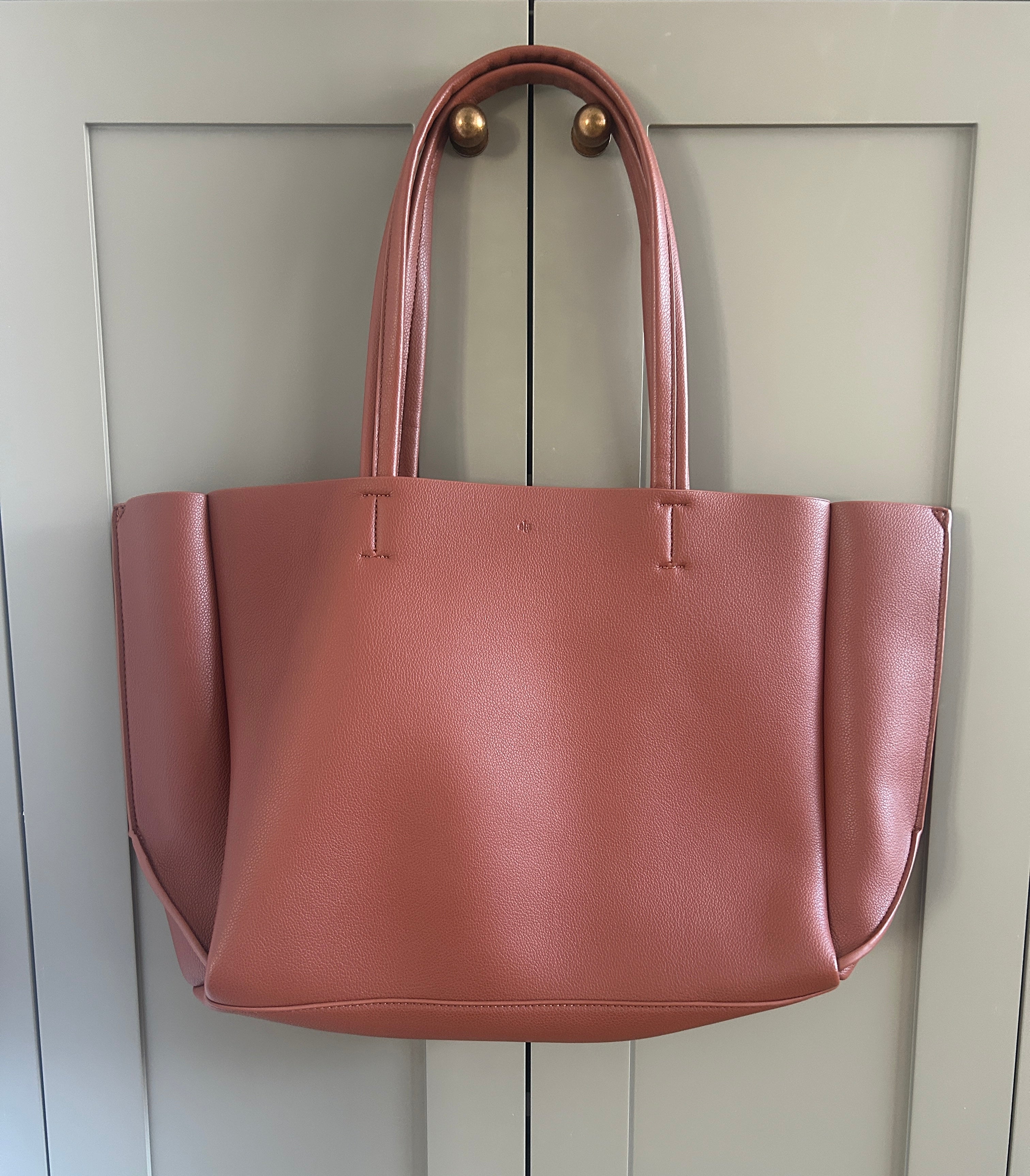 Catch All Tote - Tan (showroom sample)