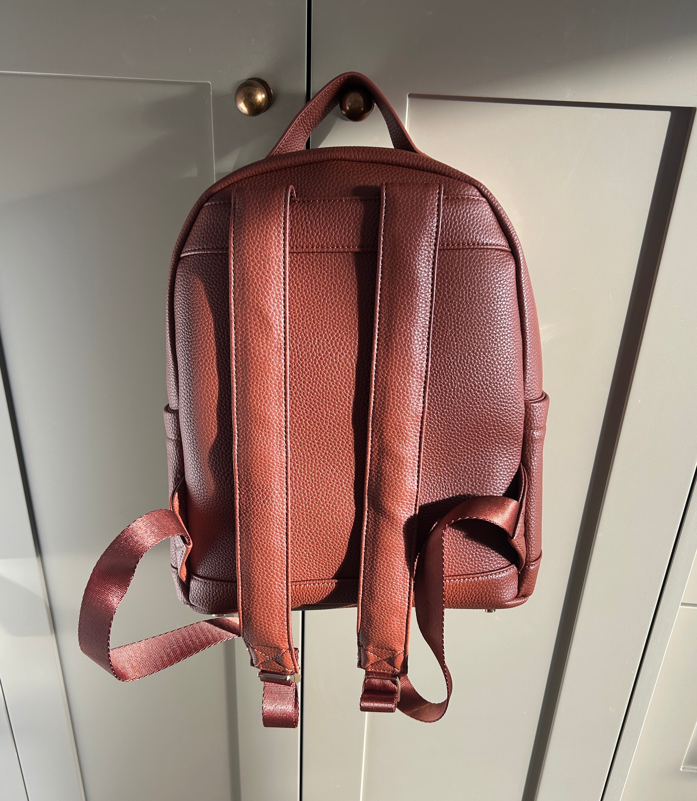 Mini Backpack - Tan - Sample