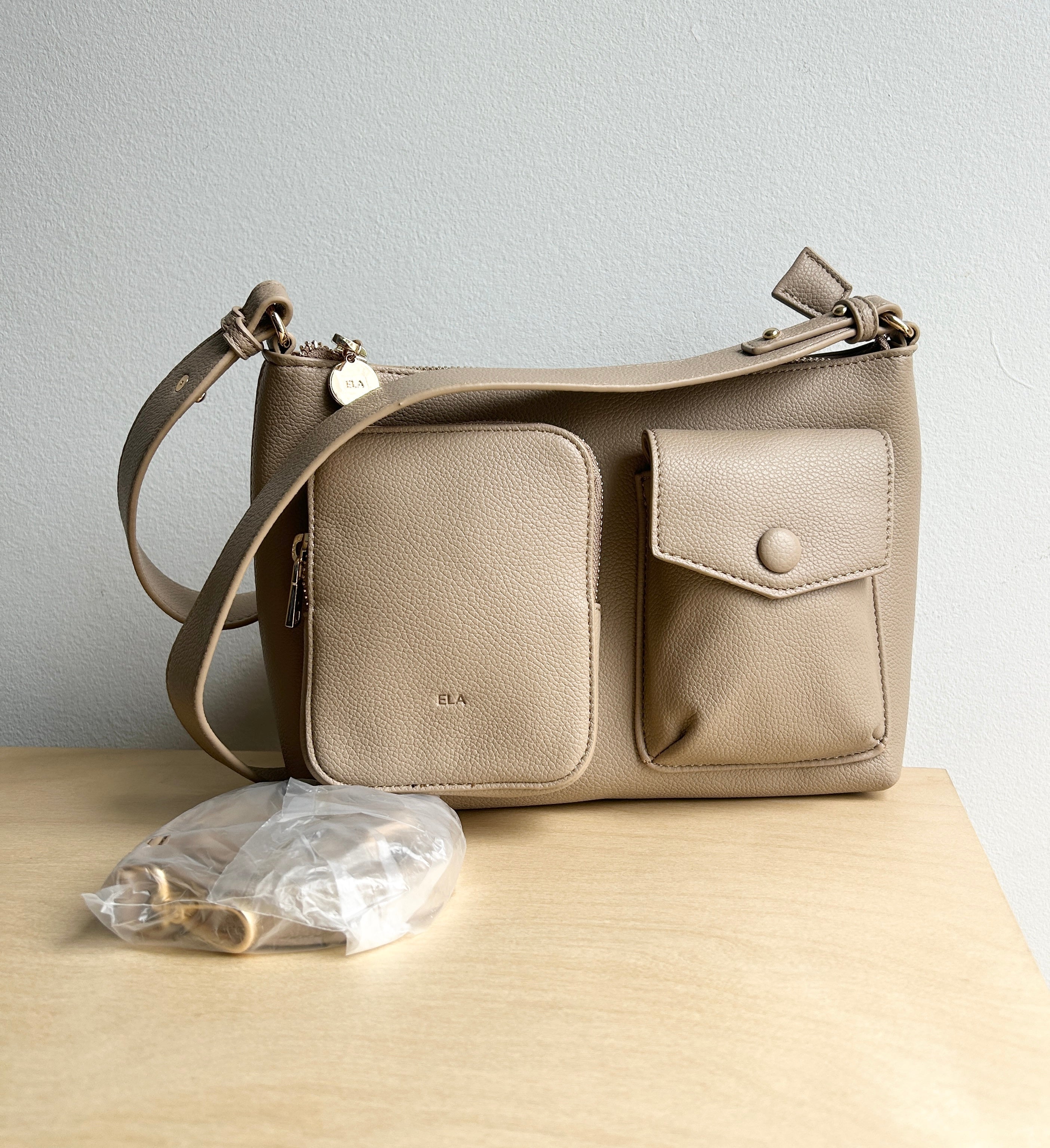 Pocket Bag - Taupe Archive