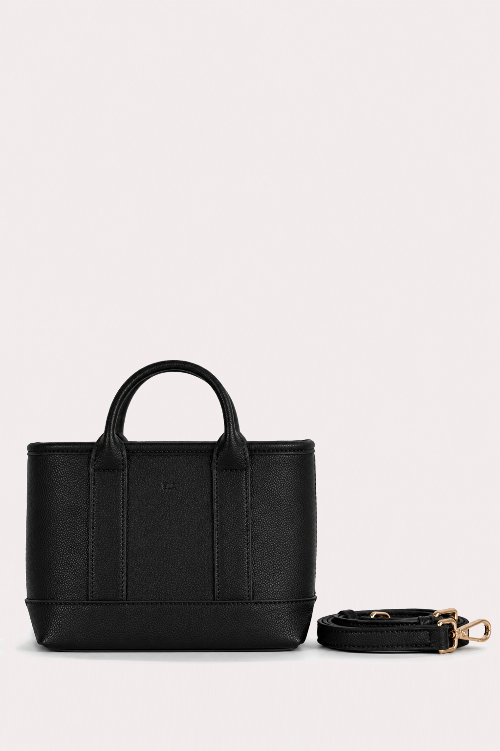 Mini Tote - Black Pebble
