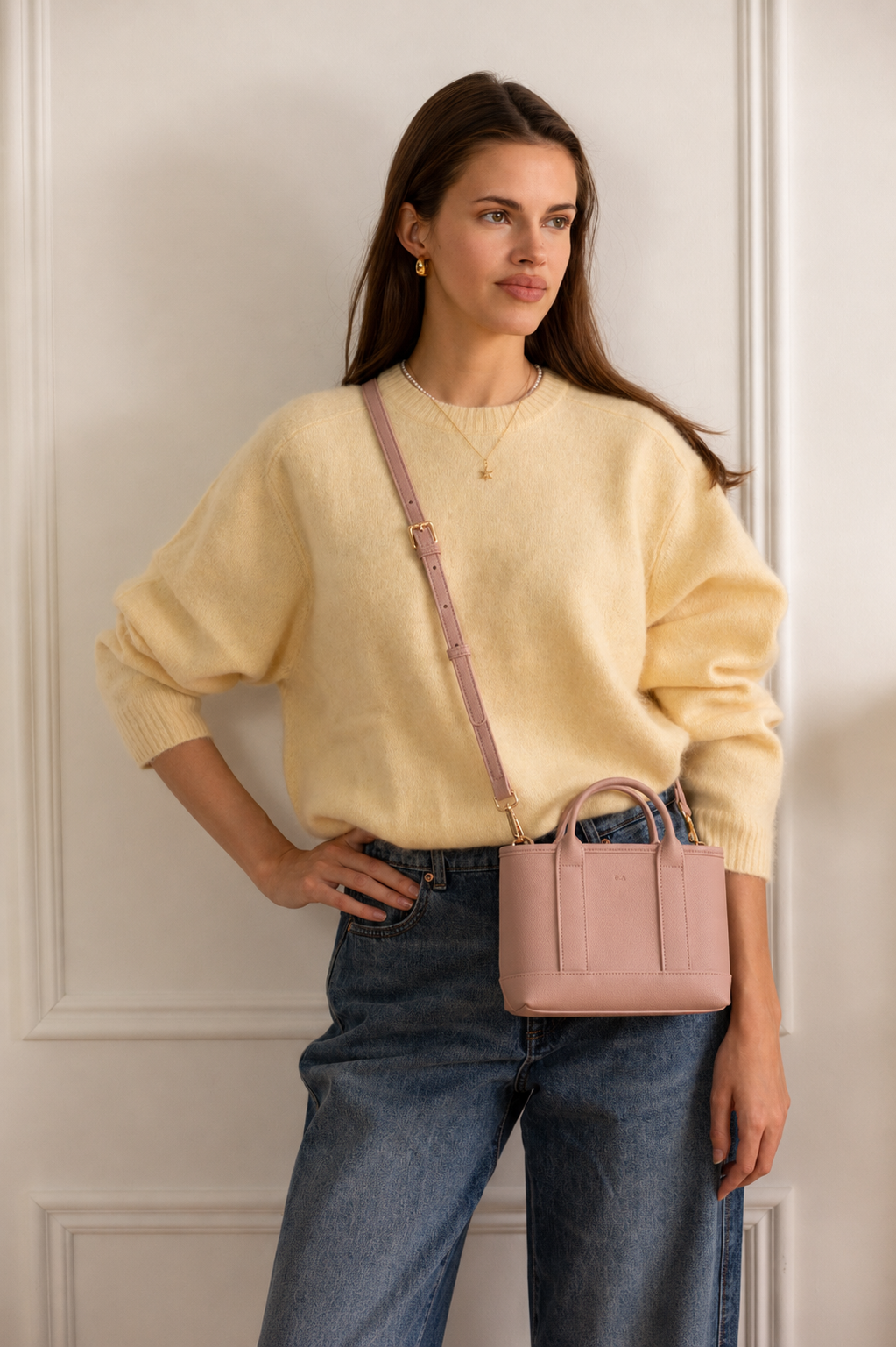 Mini Tote - Dusty Pink