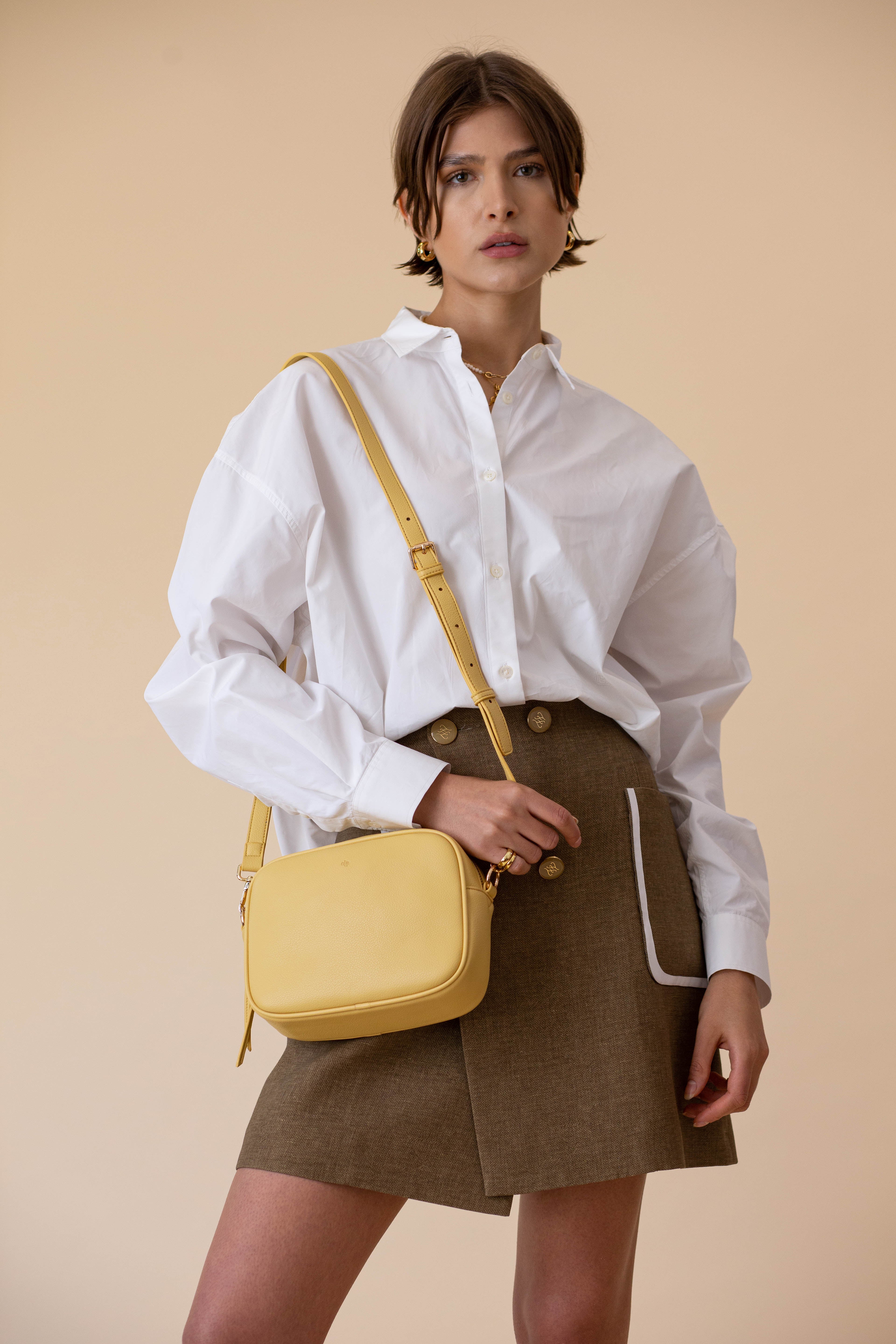 Muse Bag - Yellow Pebble