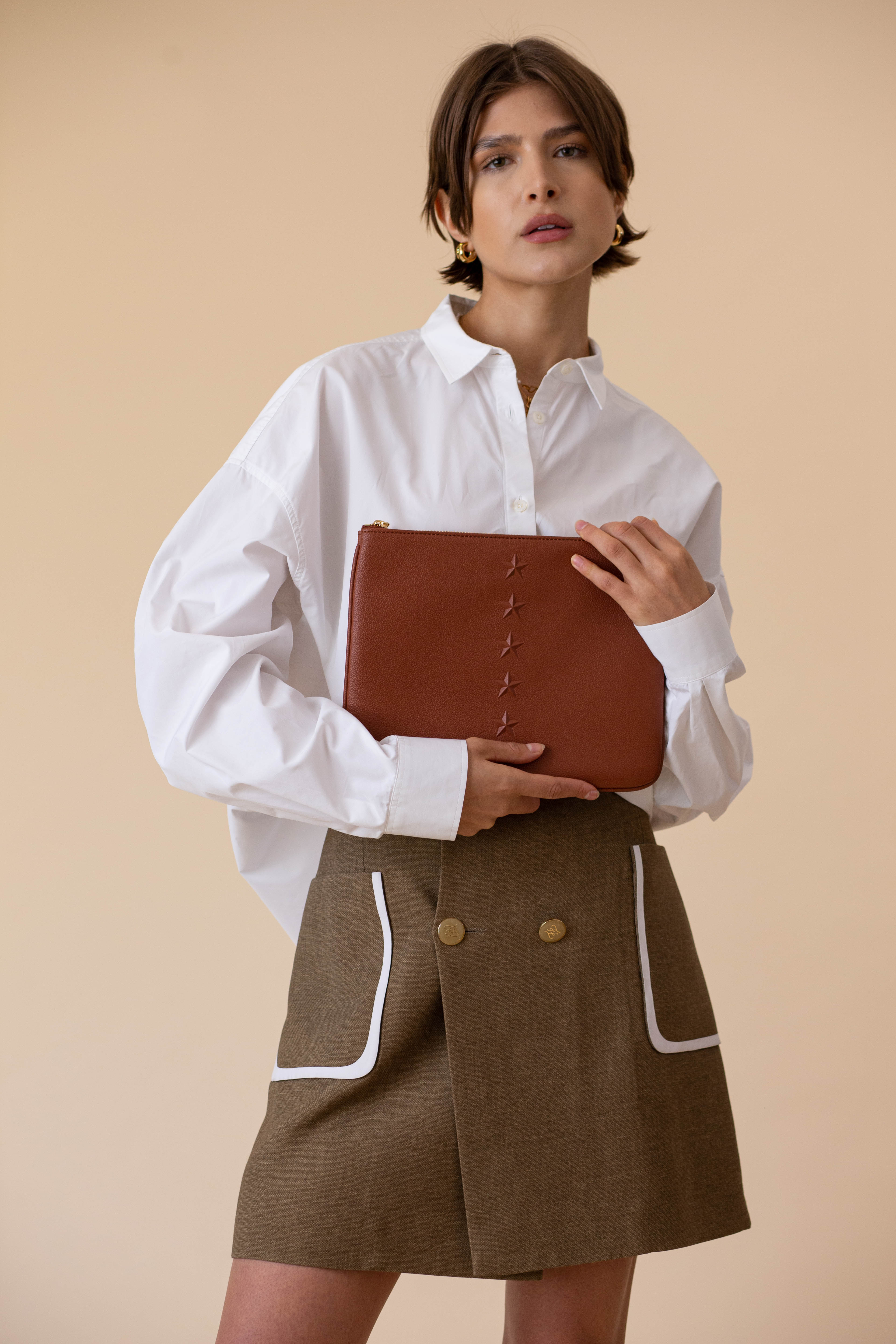 Star Editor's Pouch - Walnut Pebble