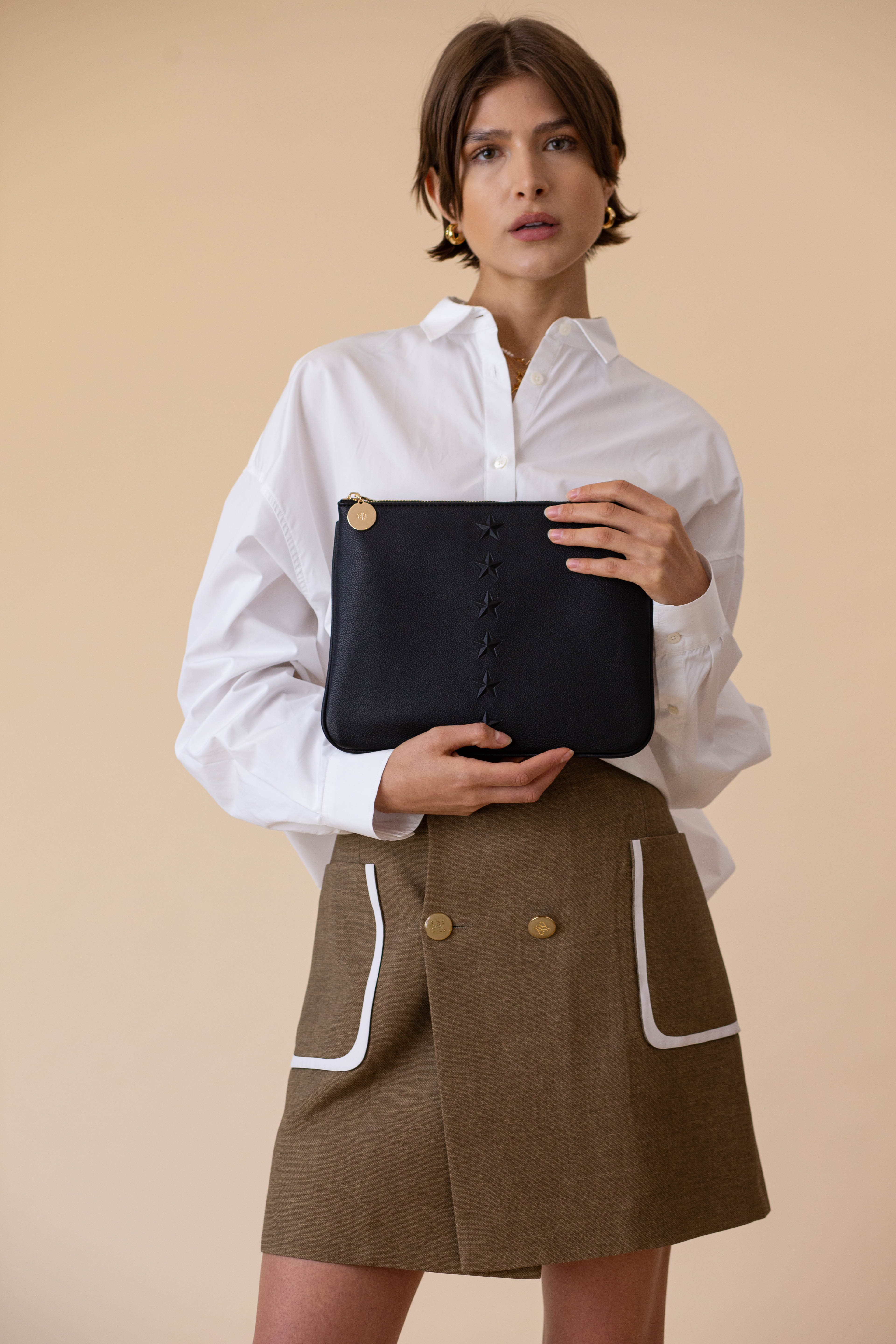 Star Editor's Pouch - Black Pebble