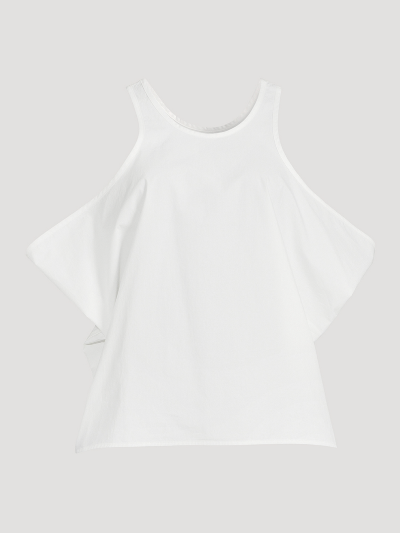 TOTÊME Cotton Drop T-Shirt - White - Campaign Shoot Clothing