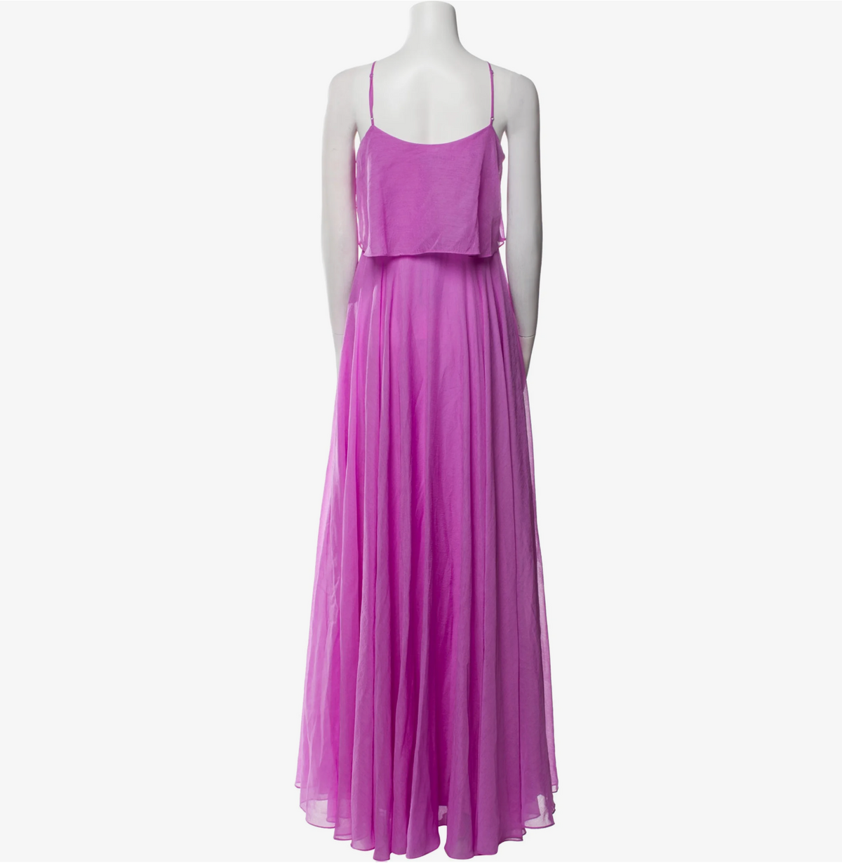 Halston V-Neck Long Dress - Campaign Shoot Clothing