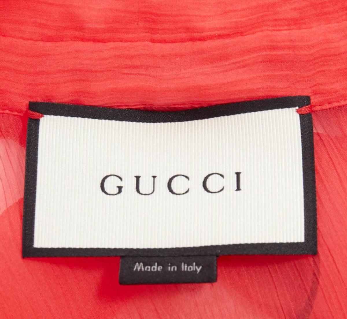 Gucci Silk Blouse (black tie not included)