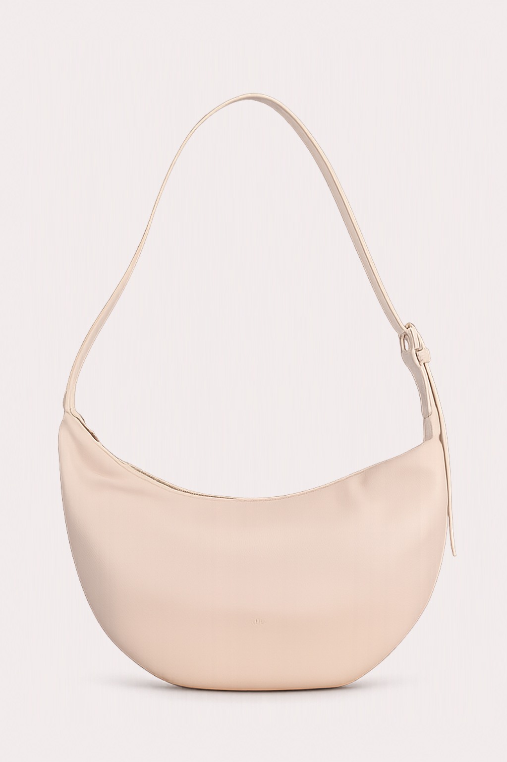 Slouchy Crossbody Bag - Ecru Pebble