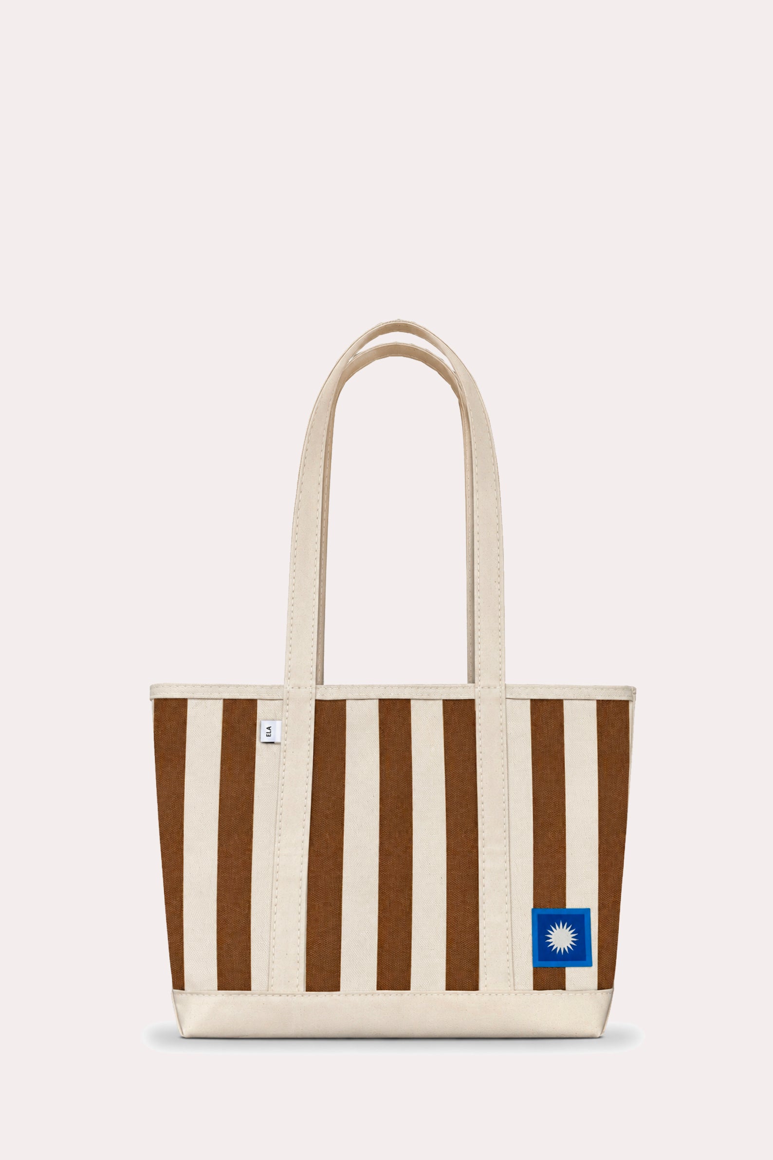 Taupe Stripe - Everyday Tote