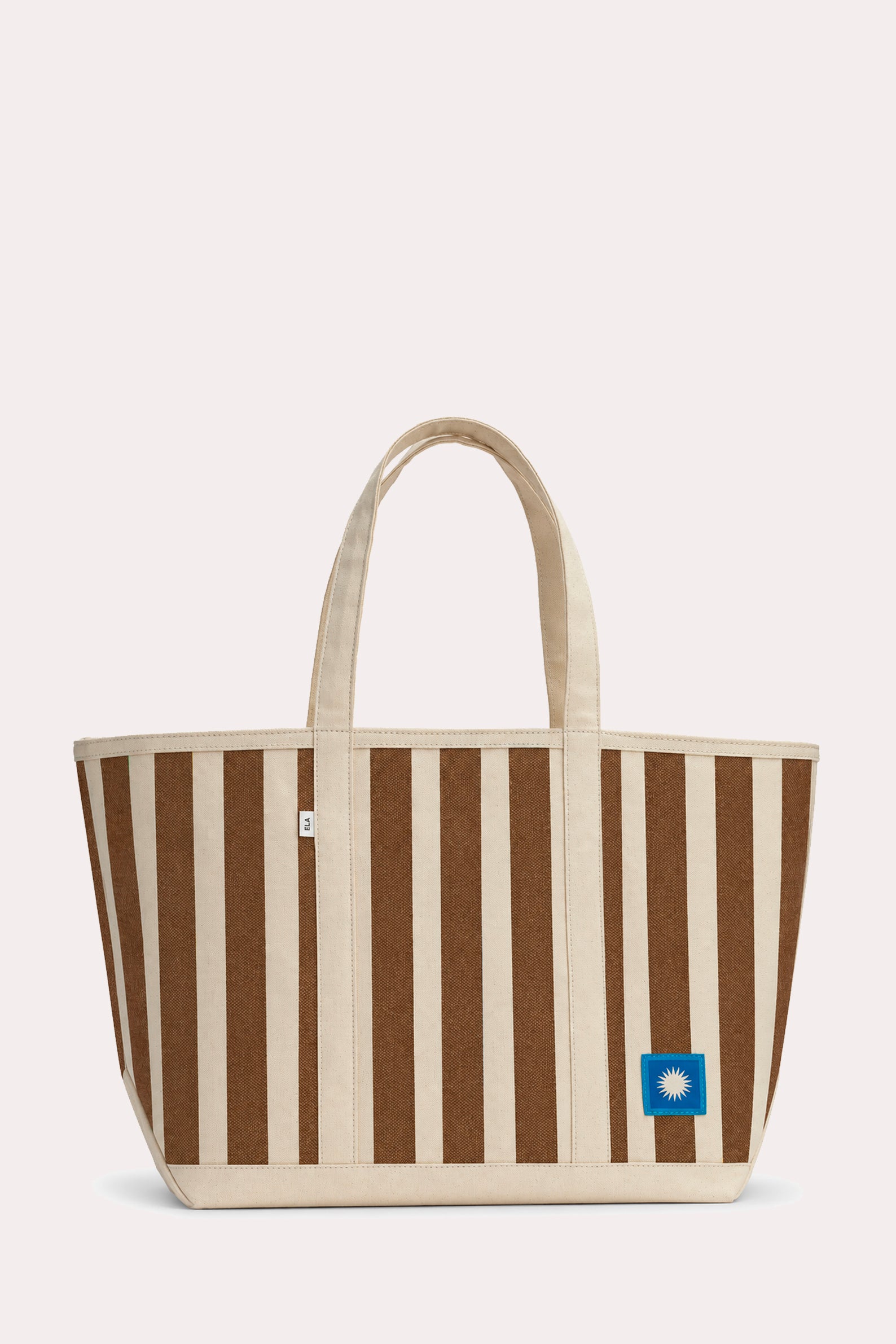 Taupe Stripe - All Tote