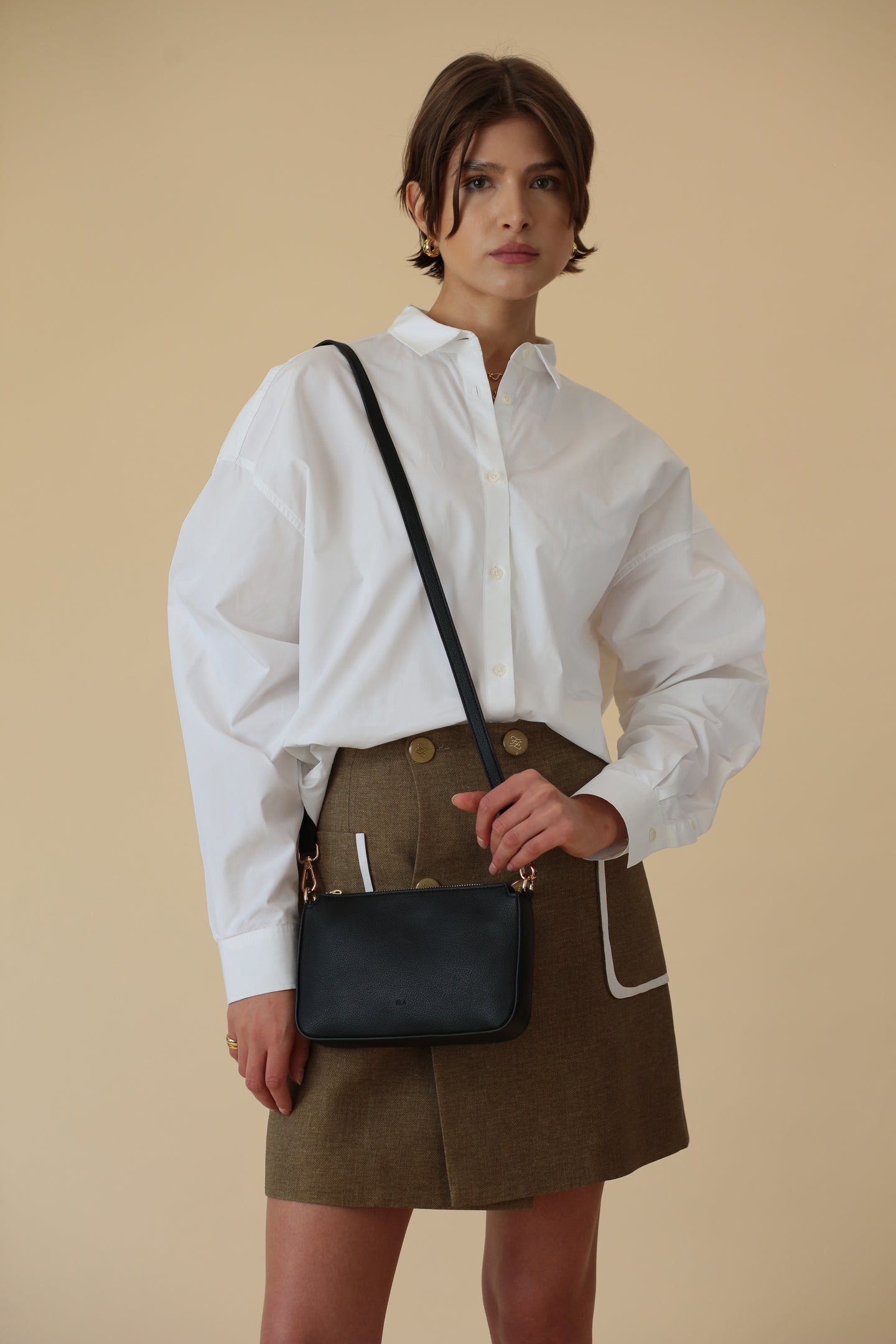 Charlotte Bag - Black Pebble