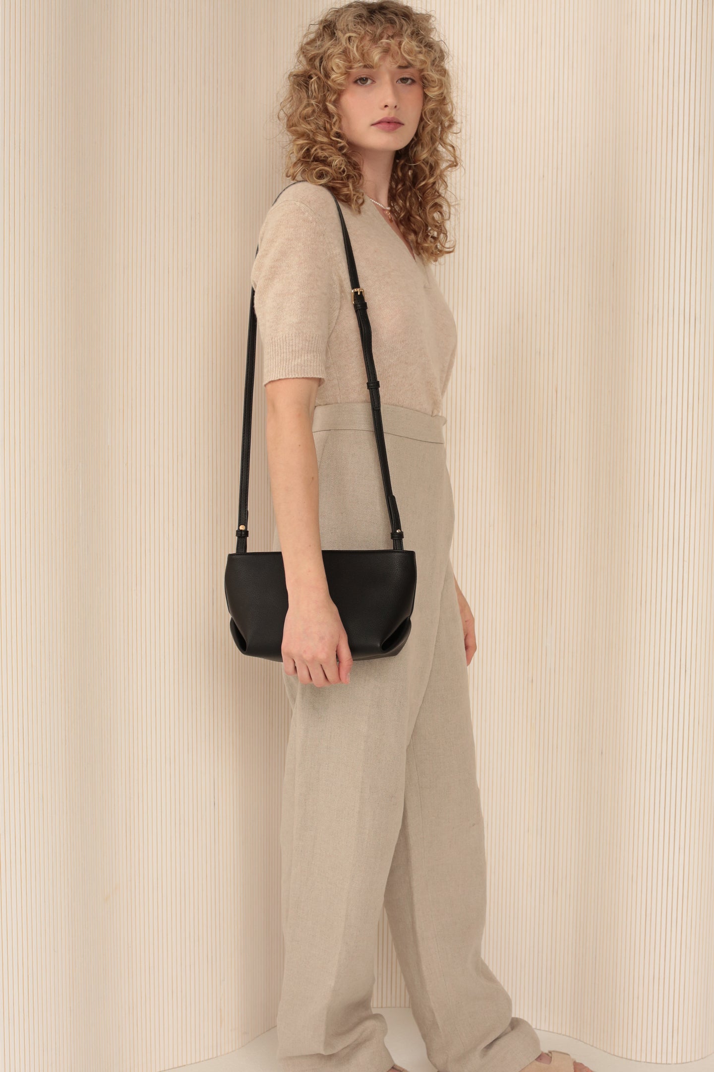 Fiona Bag – Black Pebble