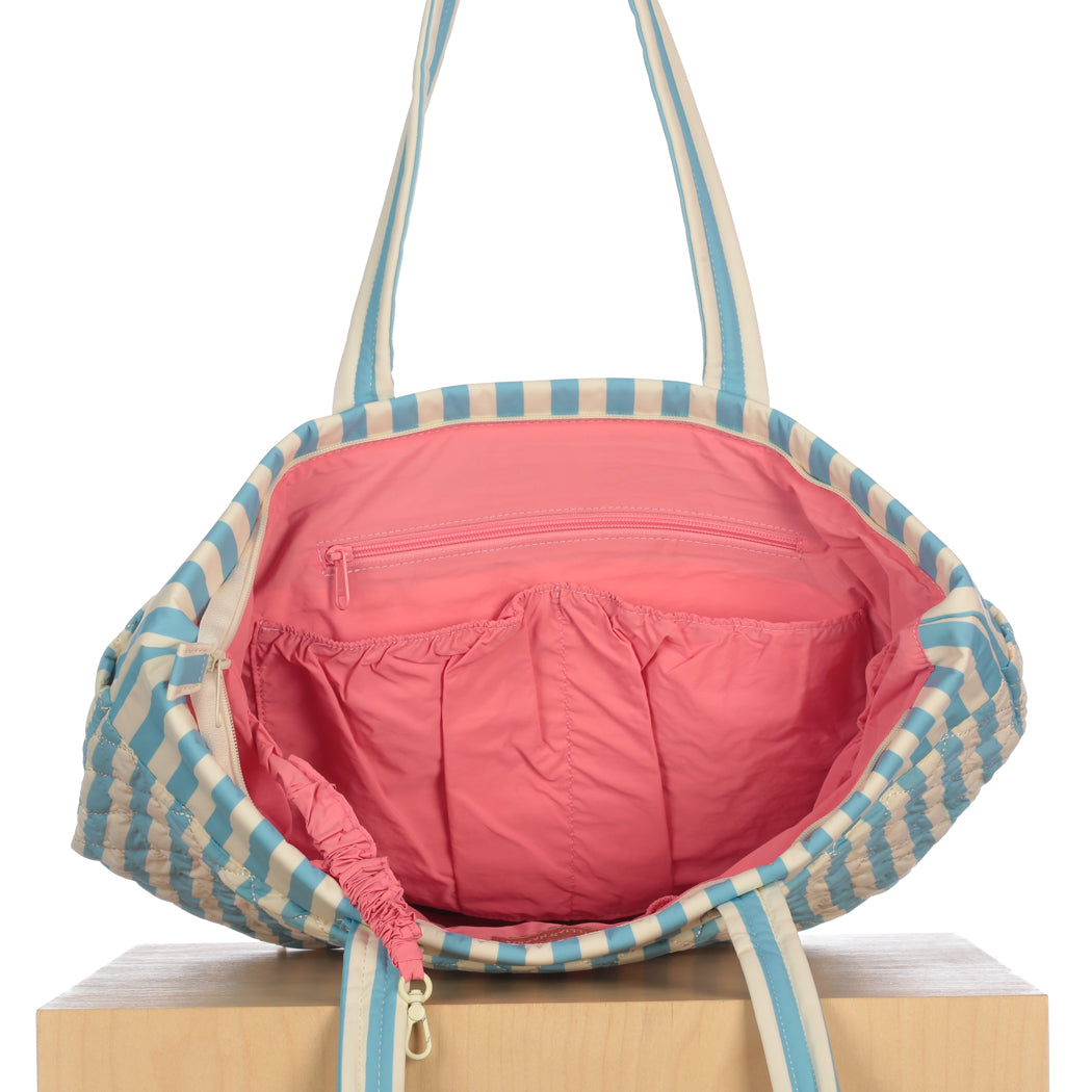 ela x Jillian Harris - New Everyday Tote 2.0 - Stripe Print