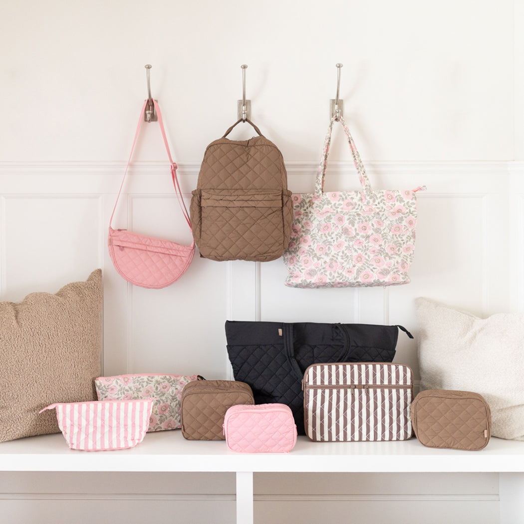 ela x Jillian Harris - Zipped Travel Case - Brown