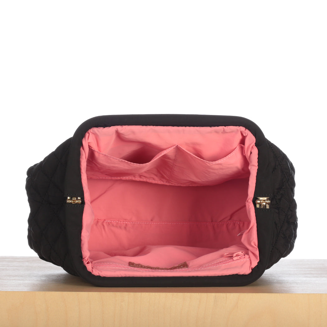 ela x Jillian Harris - Frame Clutch - Black
