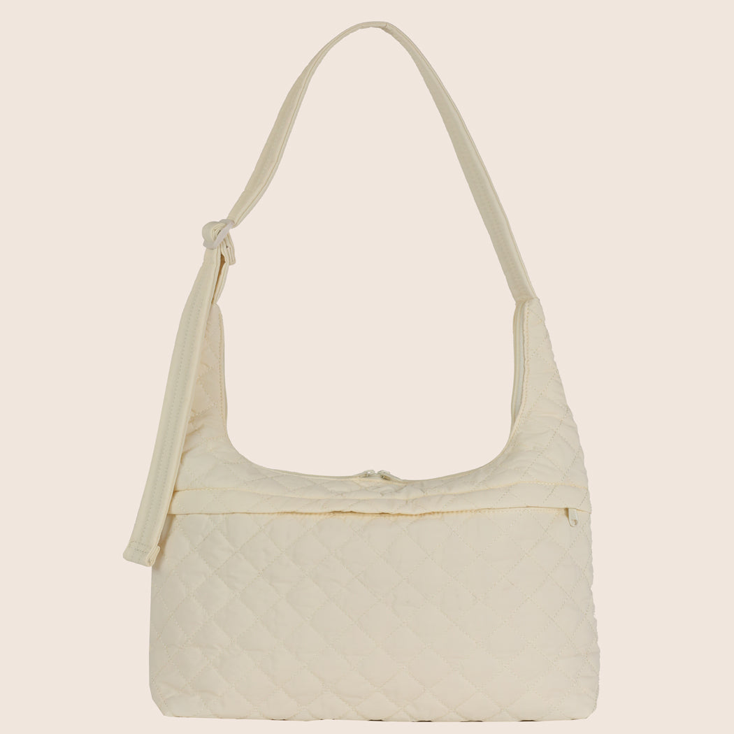 ela x Jillian Harris - Oversized Crossbody Bag - Cream
