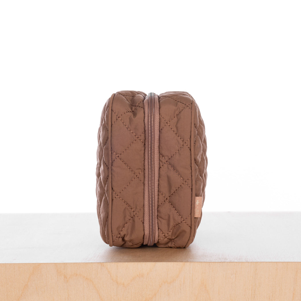 ela x Jillian Harris - Zipped Travel Case - Brown