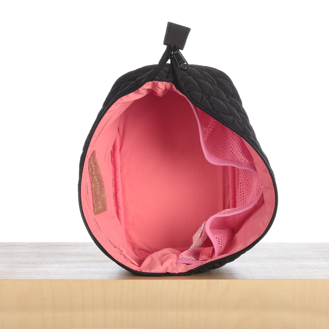 ela x Jillian Harris - Medium Cosmetic Case - Black
