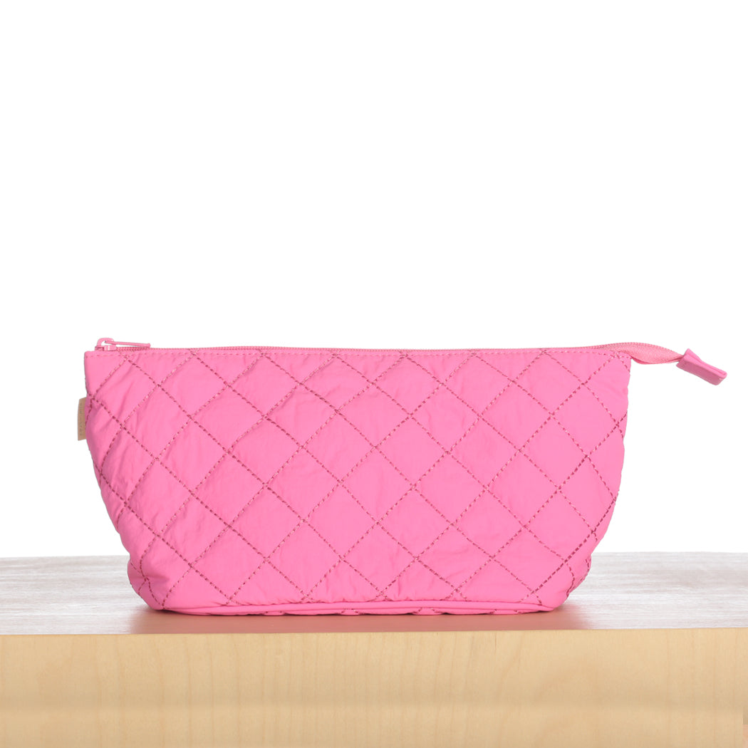 ela x Jillian Harris - Medium Cosmetic Case - Pizzazz Pink