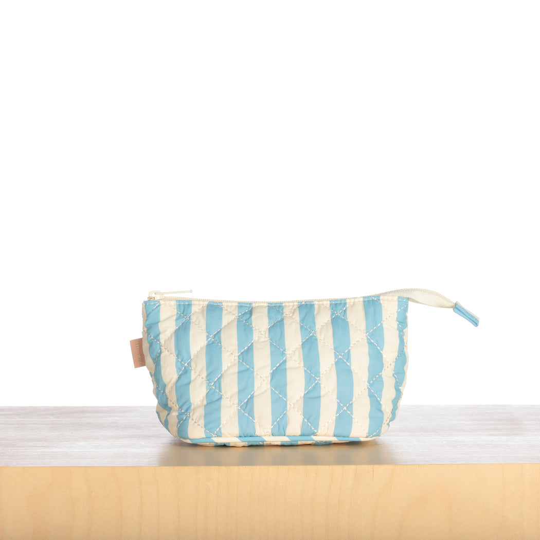 ela x Jillian Harris - Mini Cosmetic Case - Striped Print