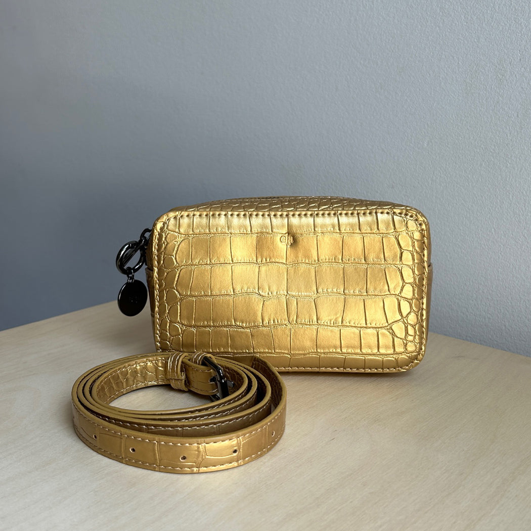Micro Belt Bag – Starlight Croc Effect SM Archive