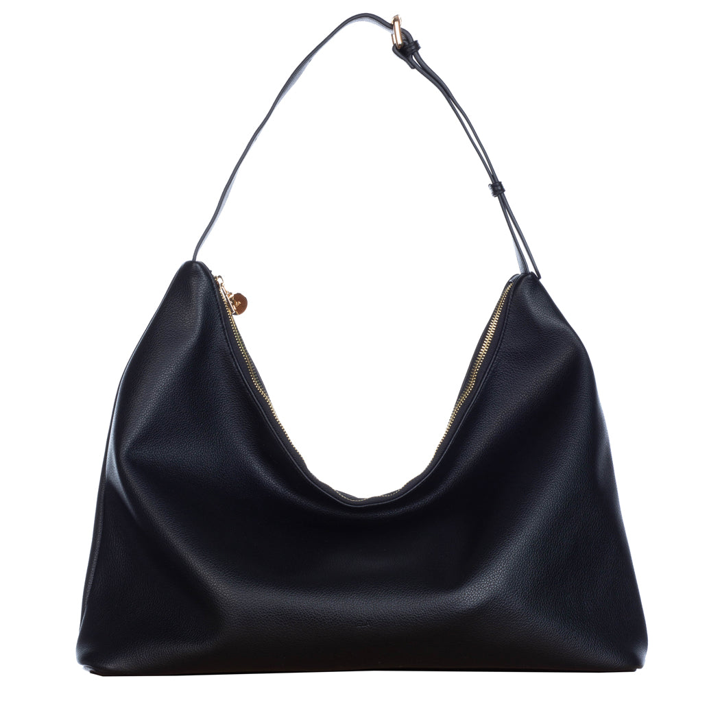 Triangle Bag – Black Pebble