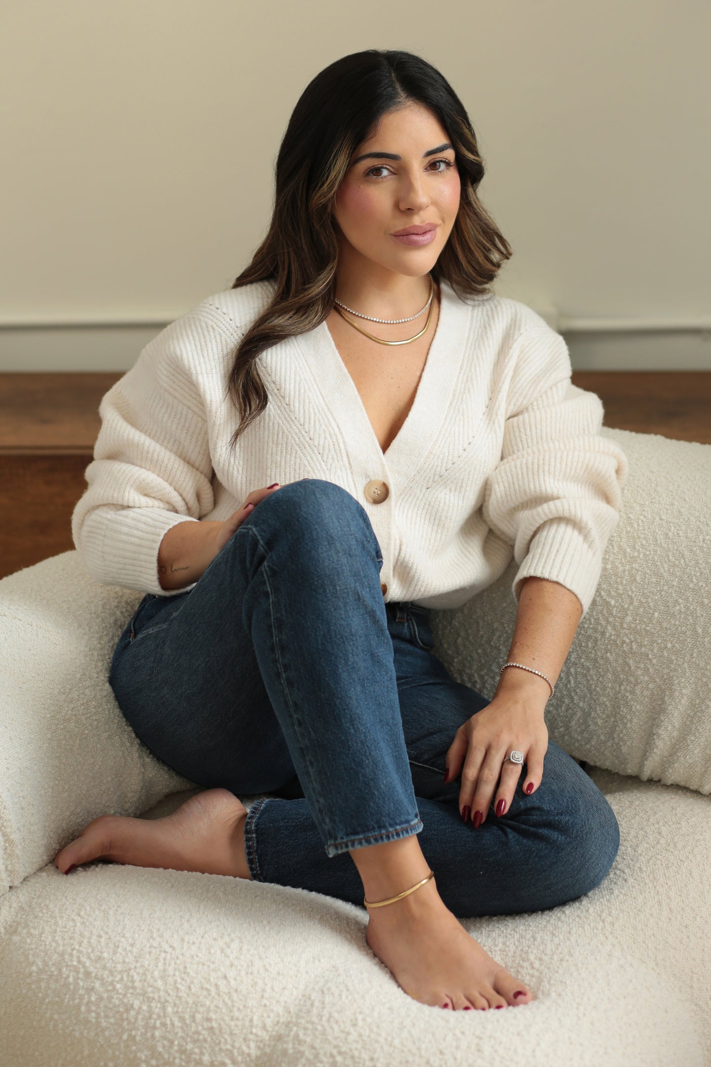 ela x Vanessa Giuliani ~ Bold Tennis Chain Necklace