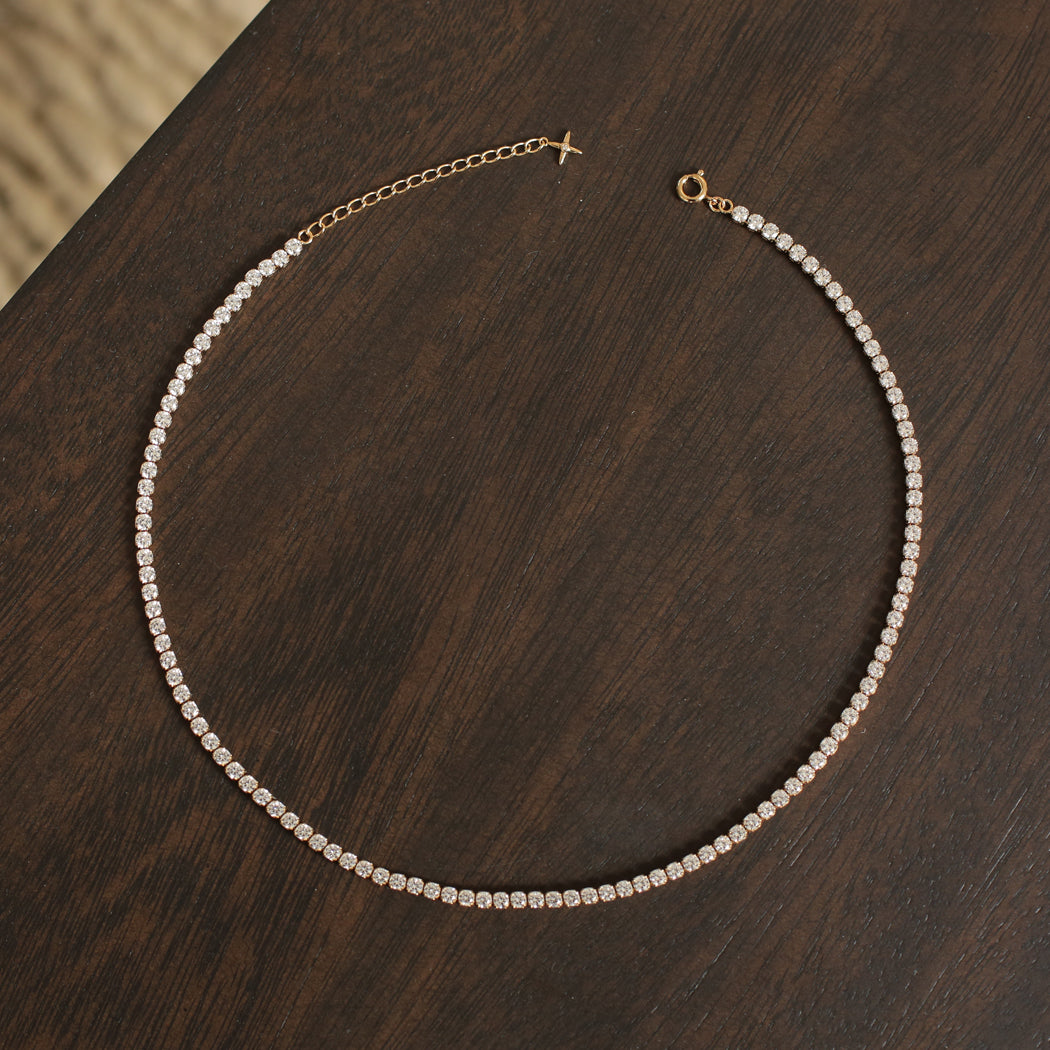 ela x Vanessa Giuliani ~ Bold Tennis Chain Necklace