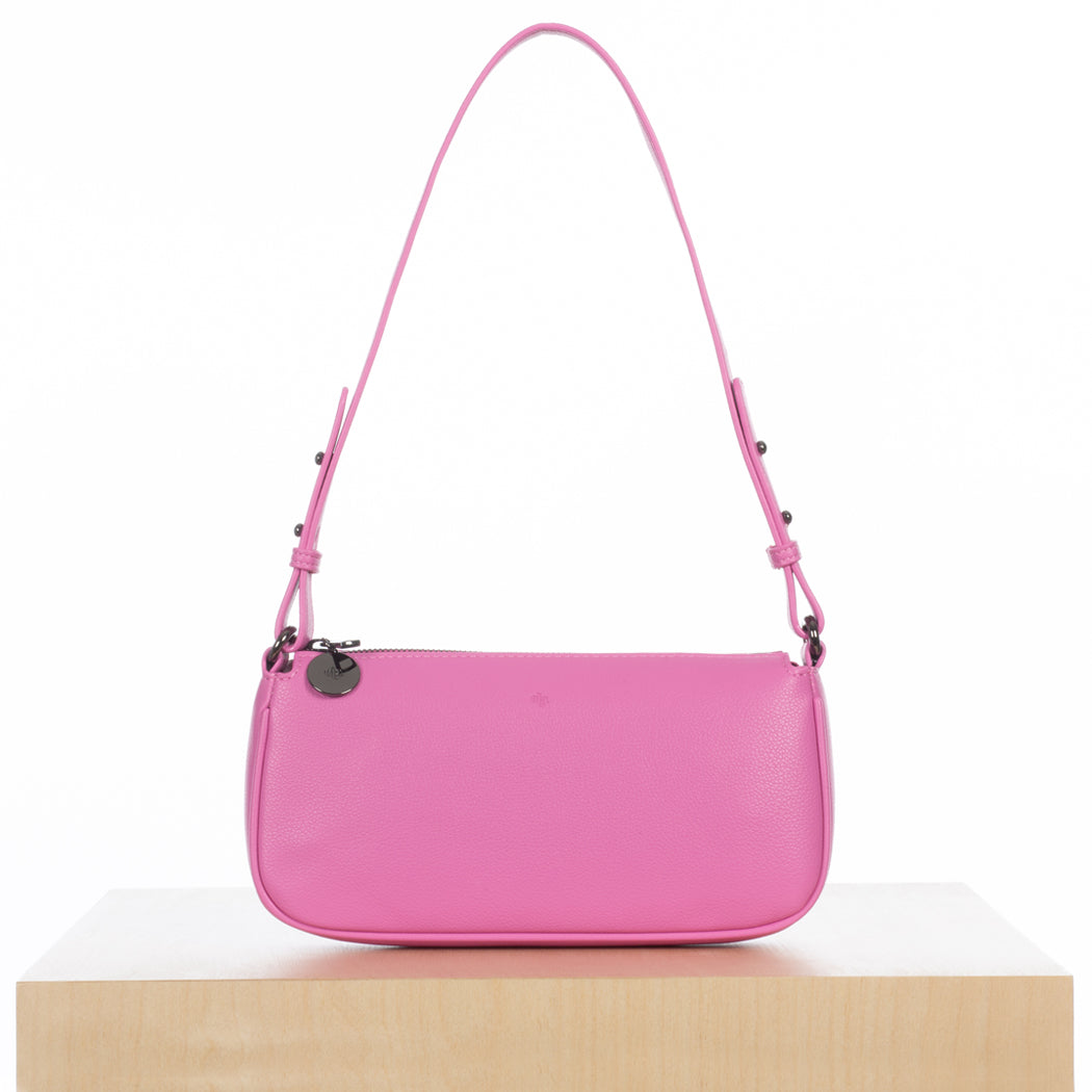 Fayette Shoulder Bag - Pink Pebble