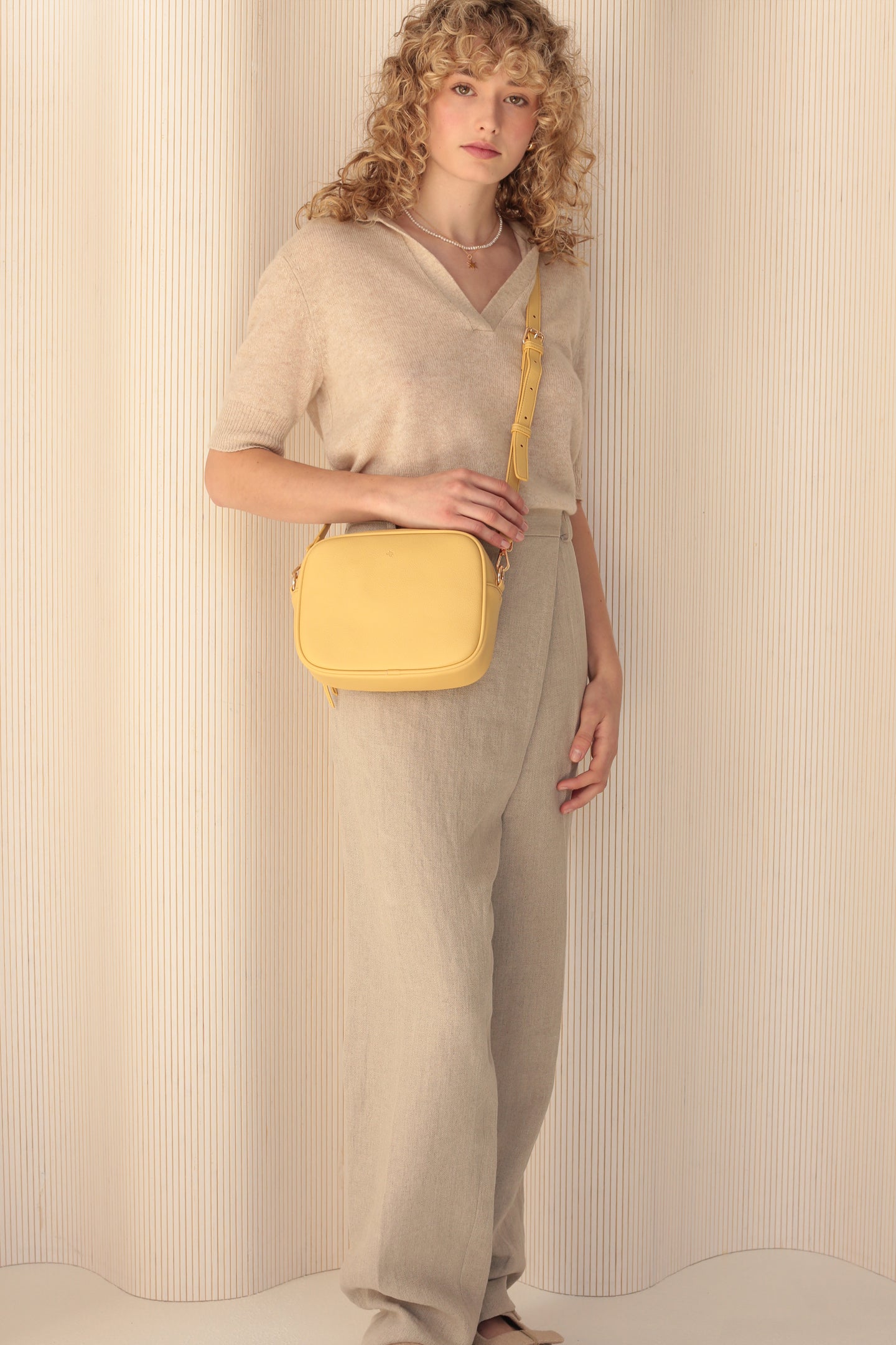 Muse Bag - Yellow Pebble