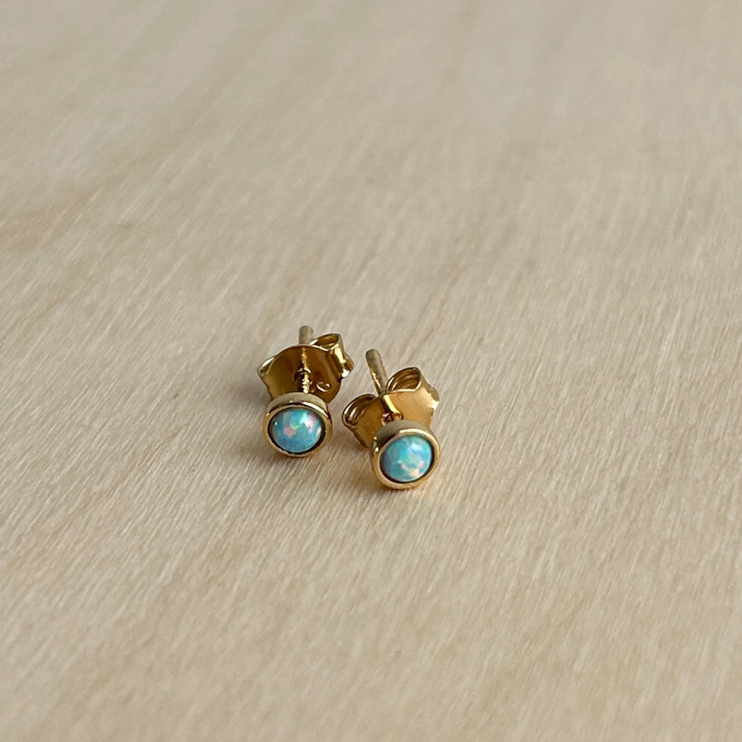 Stone Opal Studs - Sample