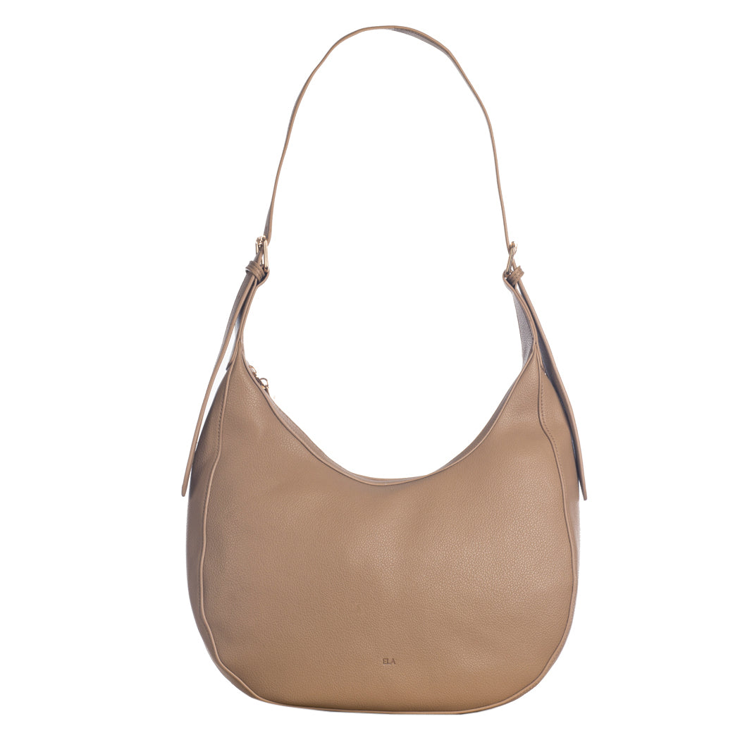 Hobo Bag – Taupe Pebble