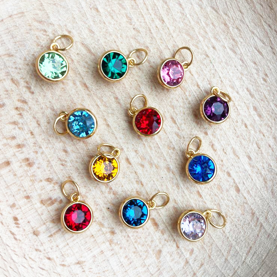 Crystal Charm - 8 mm - Light Siam - ARCHIVE