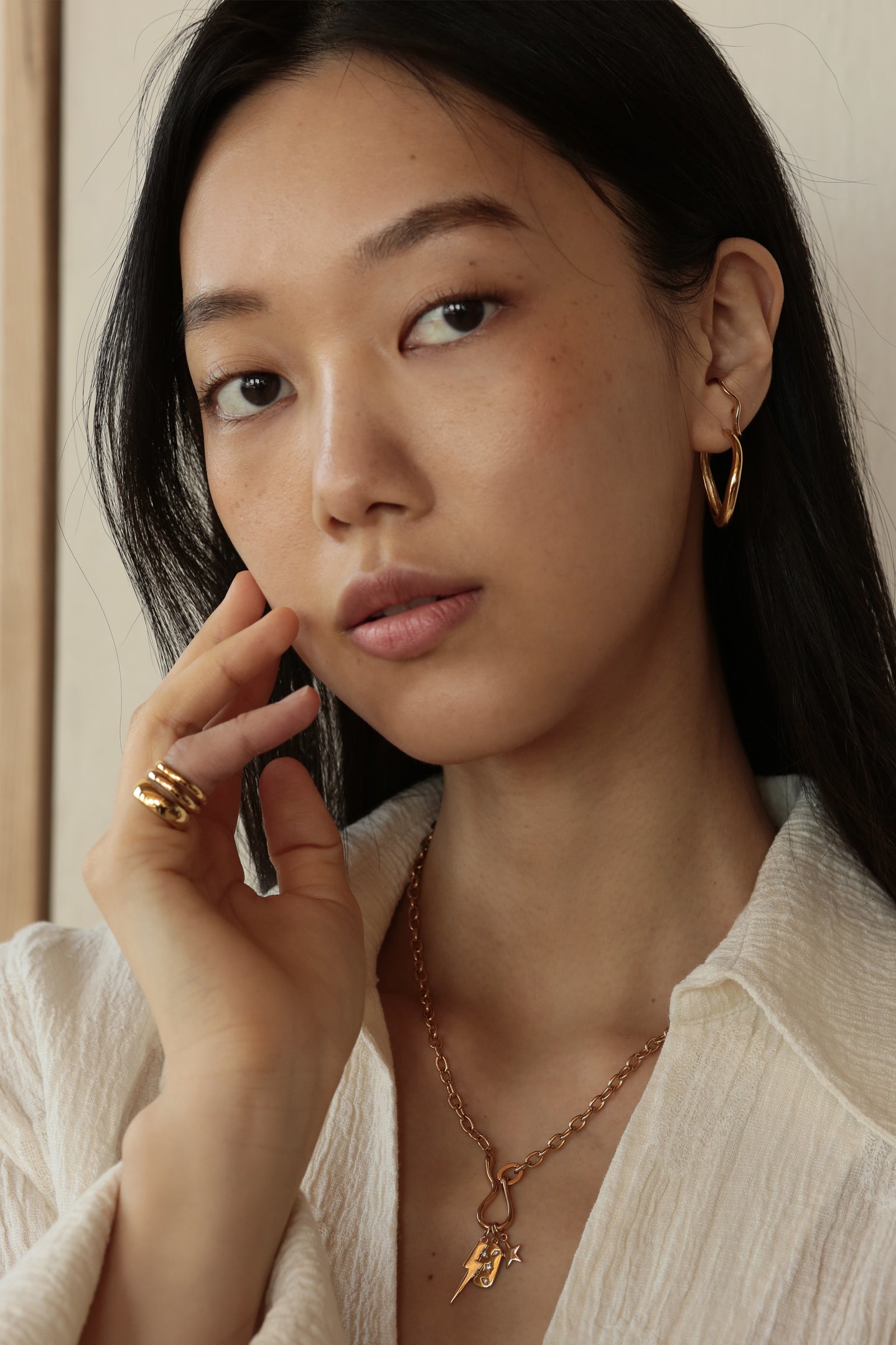 Flow Hook Necklace - 45cm