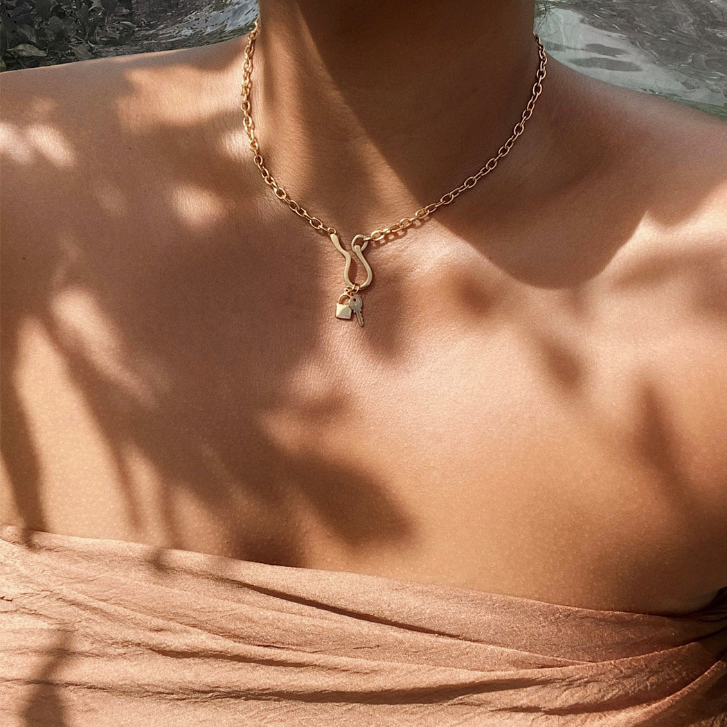 Flow Hook Necklace - 45cm