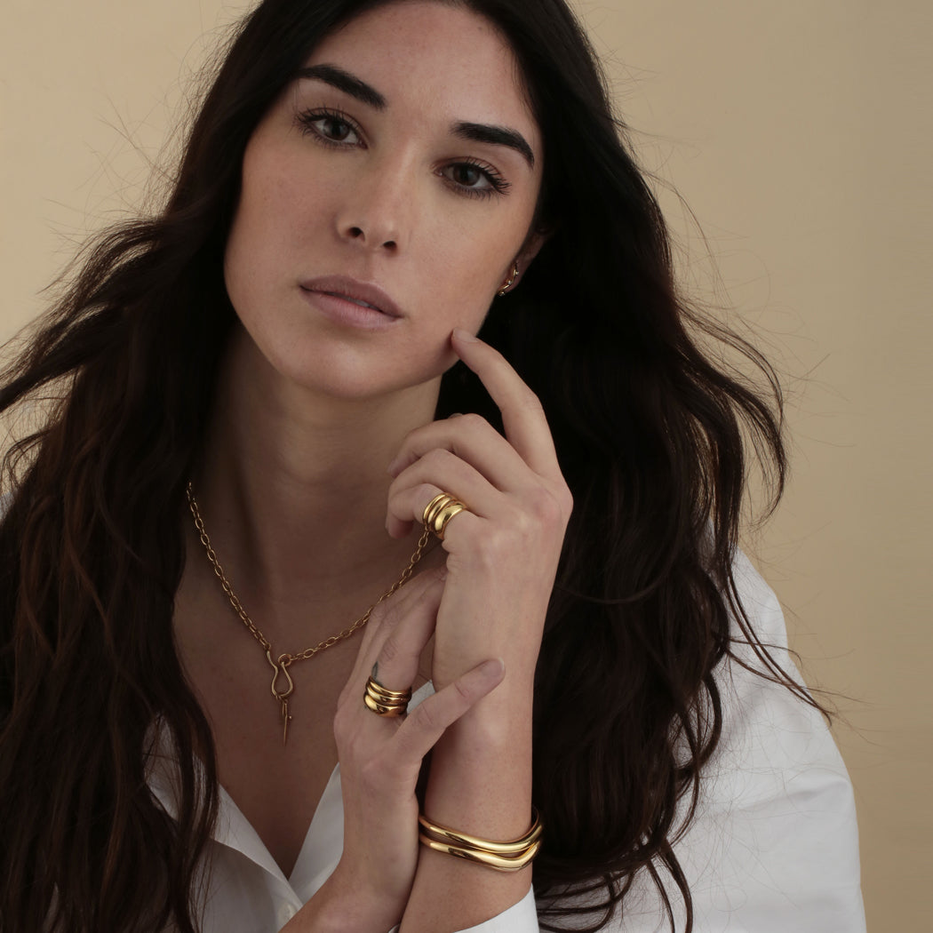 Flow Hook Necklace - 45cm