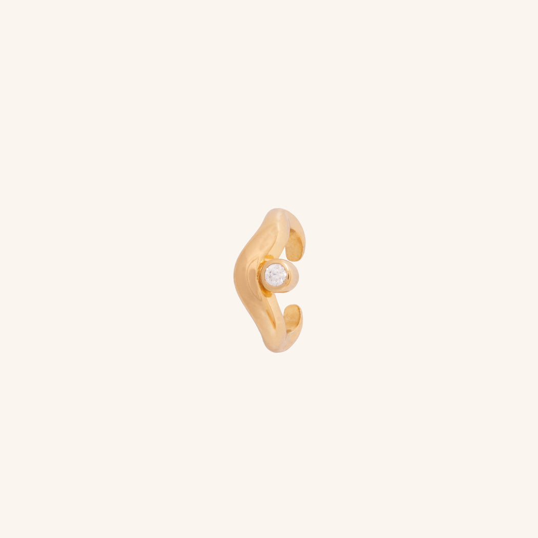 Ear Cuff - Stone Detail