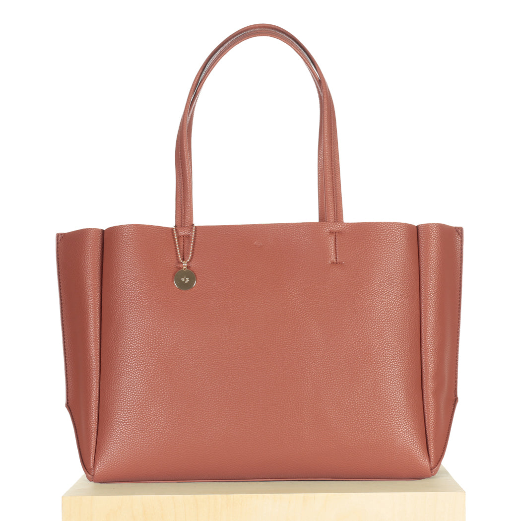 Catch All Tote – Walnut Pebble