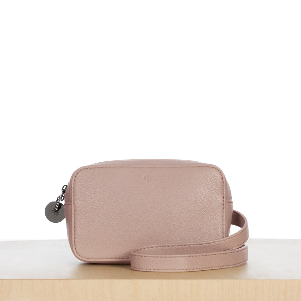 Micro Belt Bag – Rose Pebble