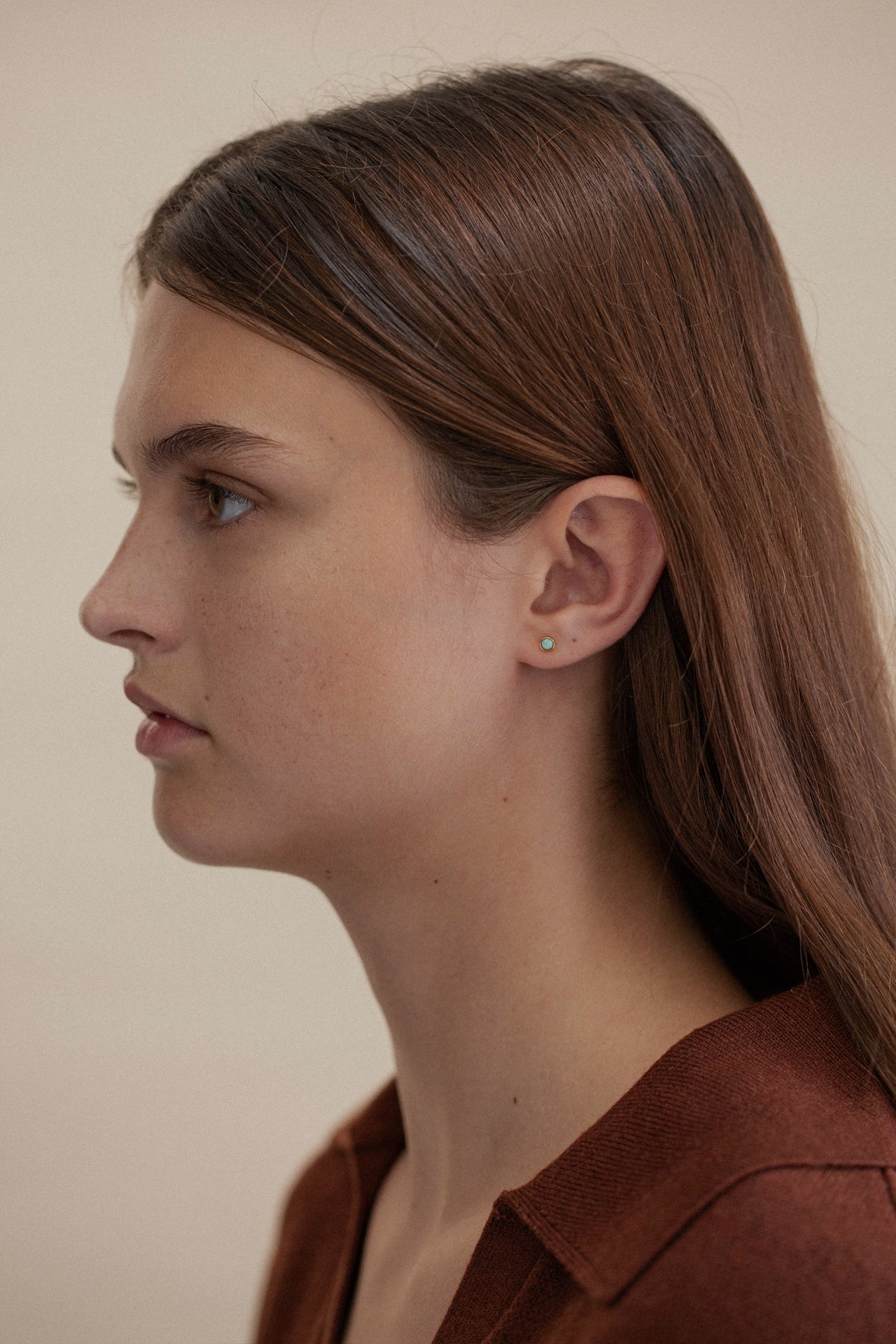 Mini Opal Stud Earrings