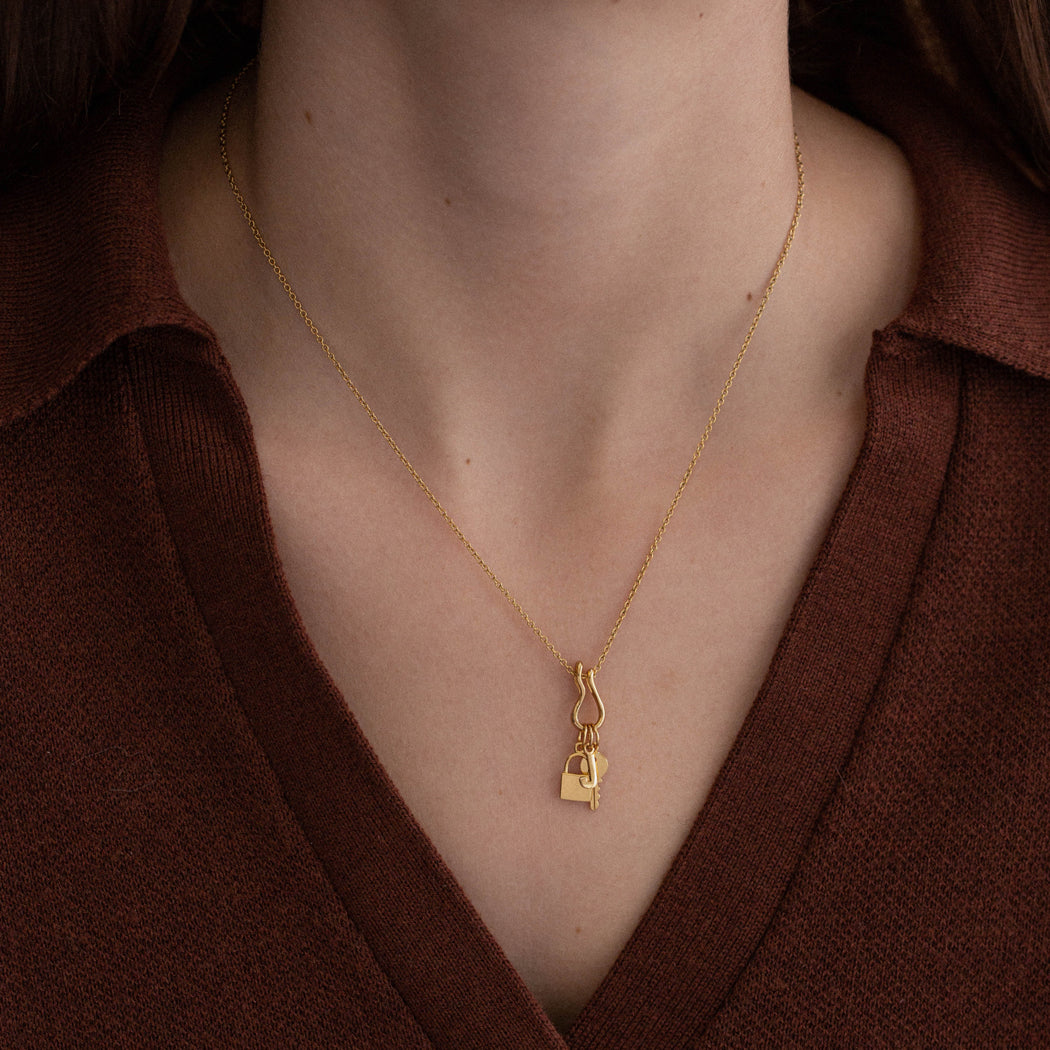 Mini Flow Hook Necklace - 45 cm