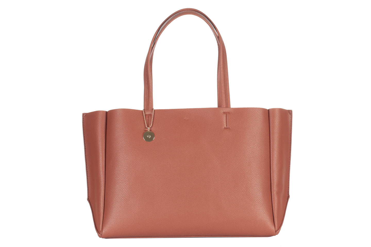 Catch All Tote – Walnut (Brick) Pebble