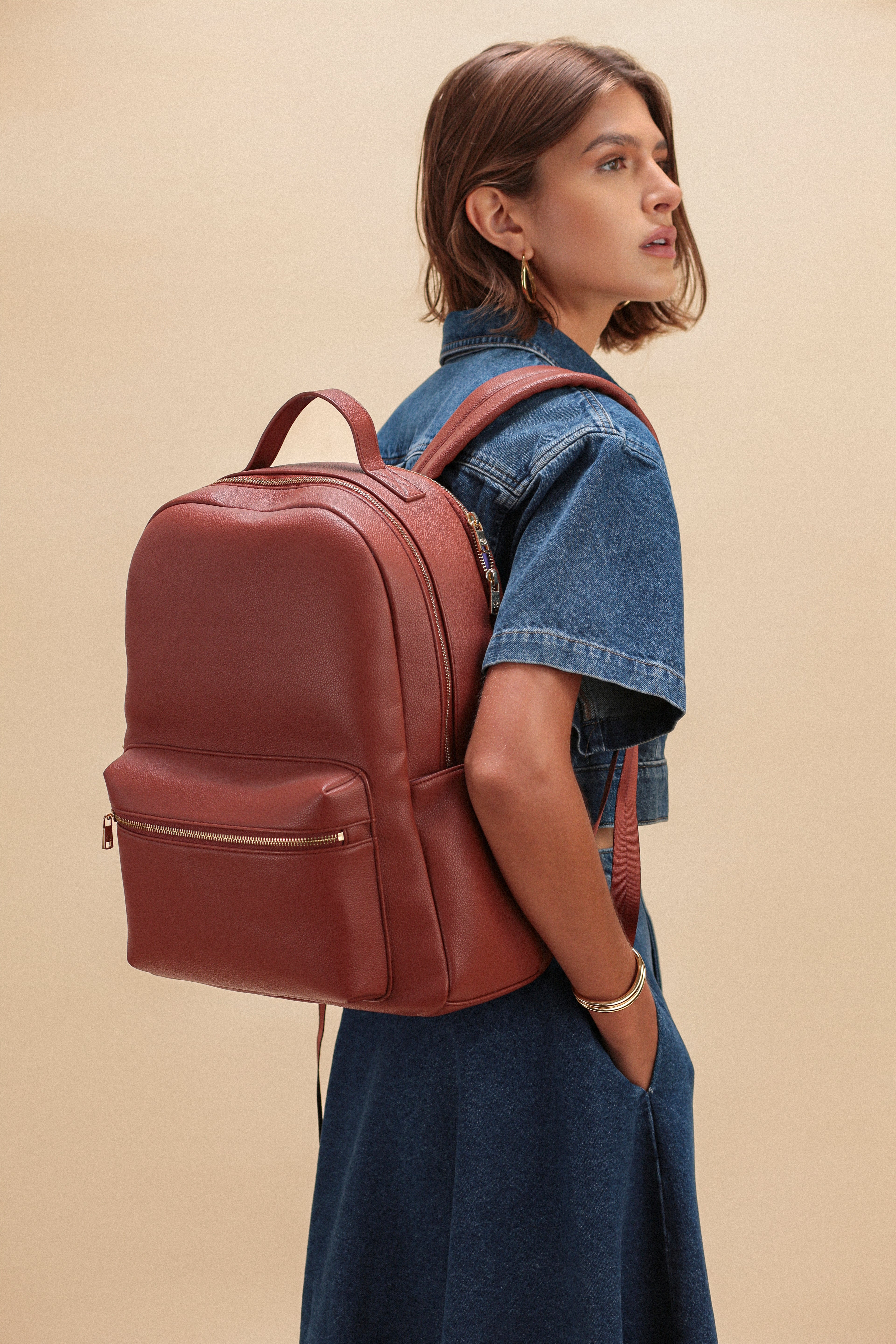 Backpack - Walnut Pebble