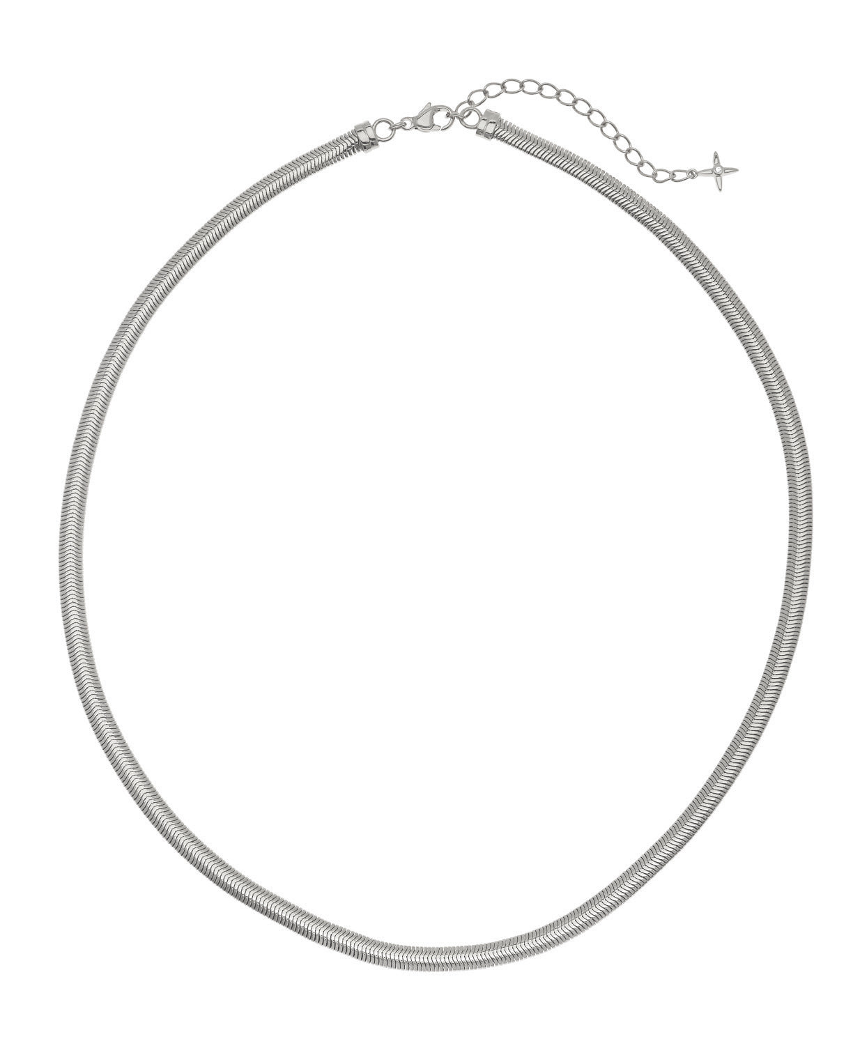 Snake Chain Necklace - Silver - Sample